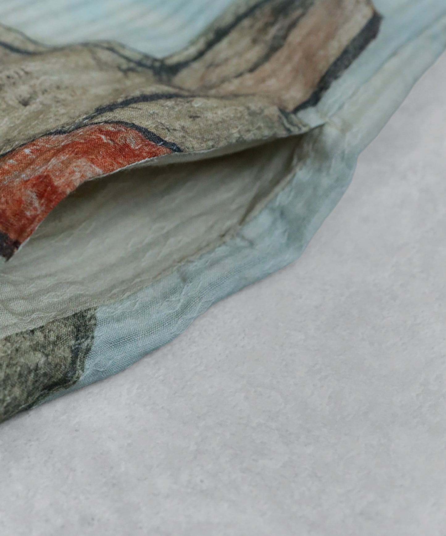 Ladies Art Print Shirt Dress