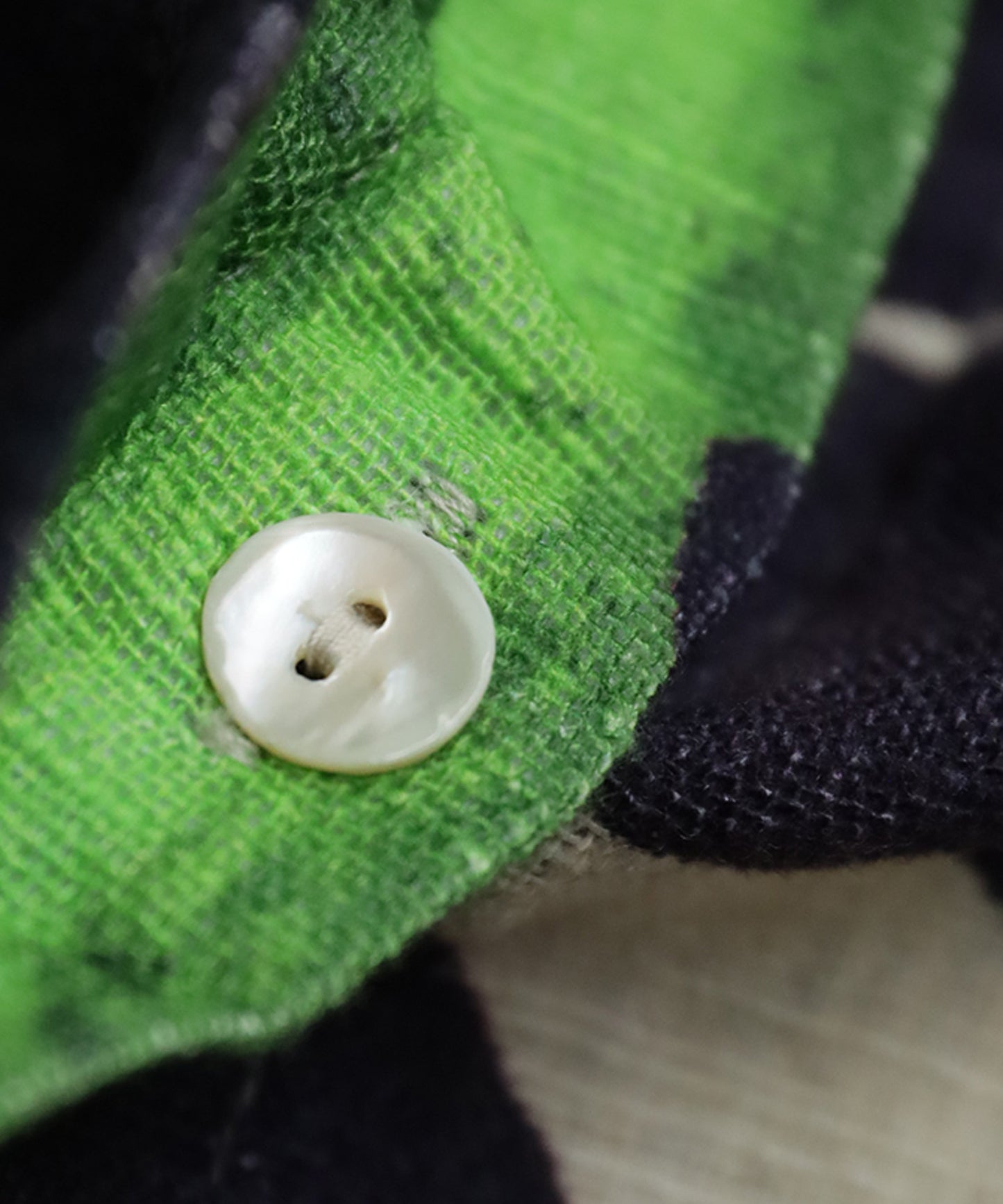 Ladies Botanical Cotton Shirt Jacket