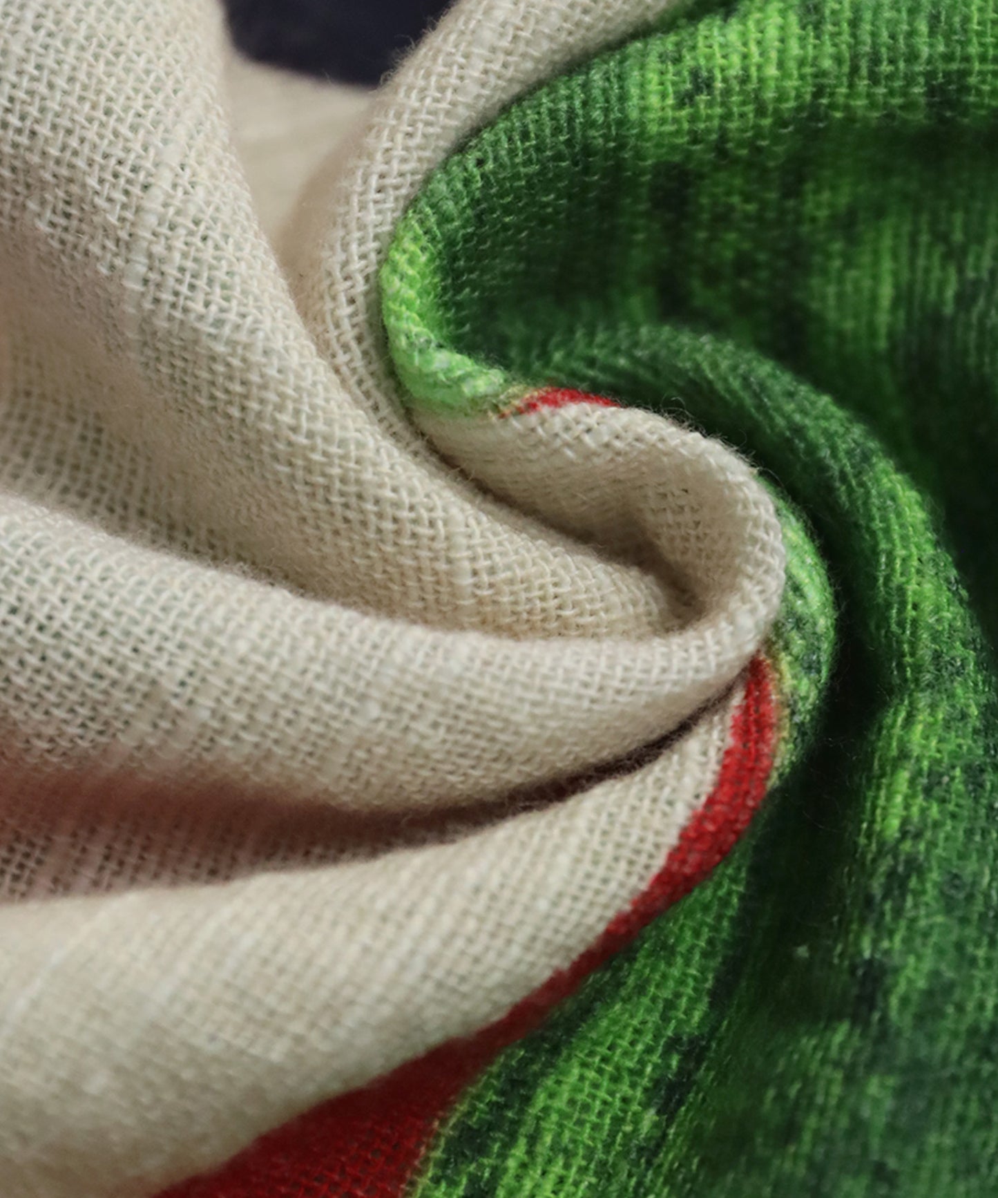 Ladies Botanical Cotton Shirt Jacket