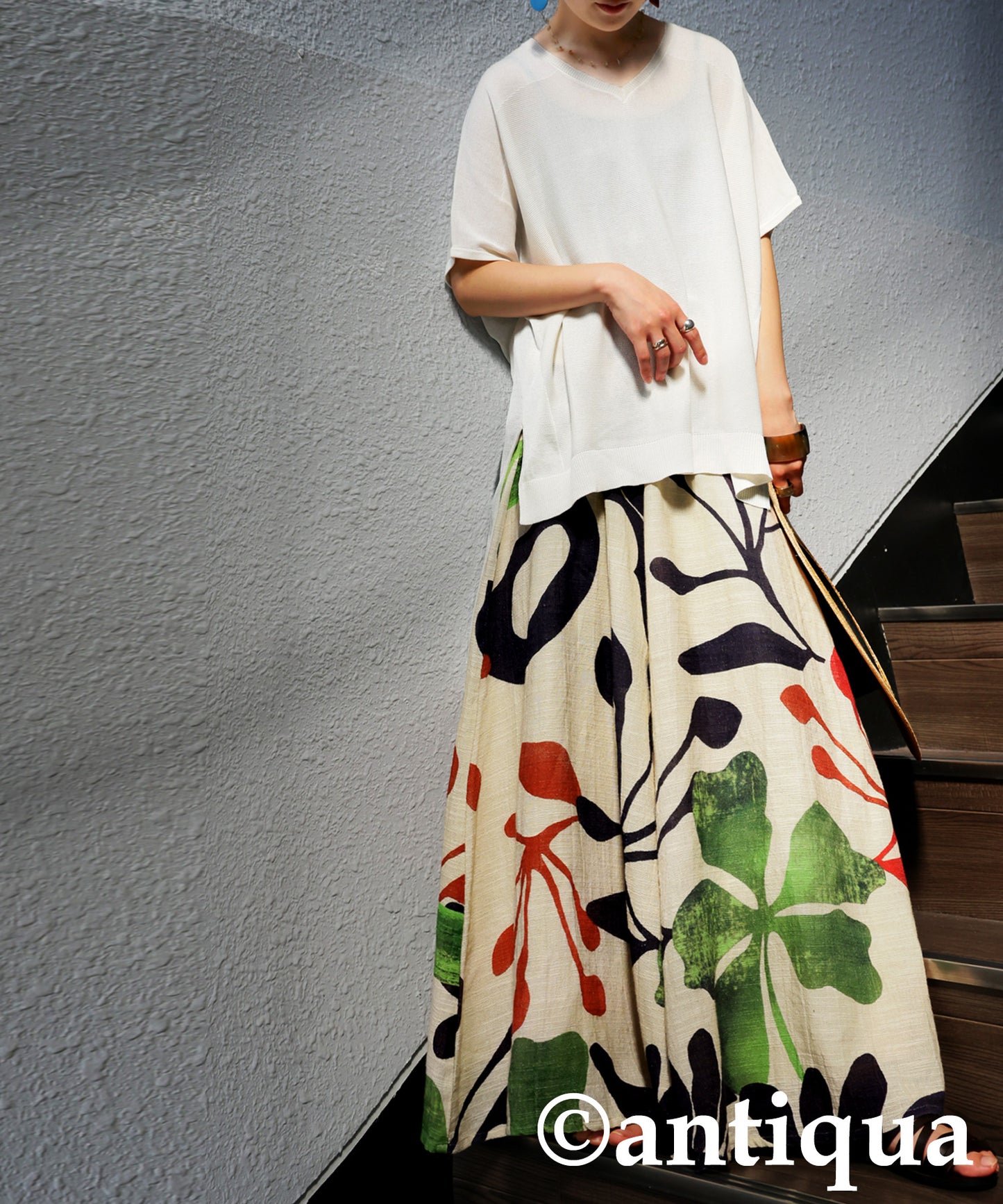 Ladies Botanical Flare Pants