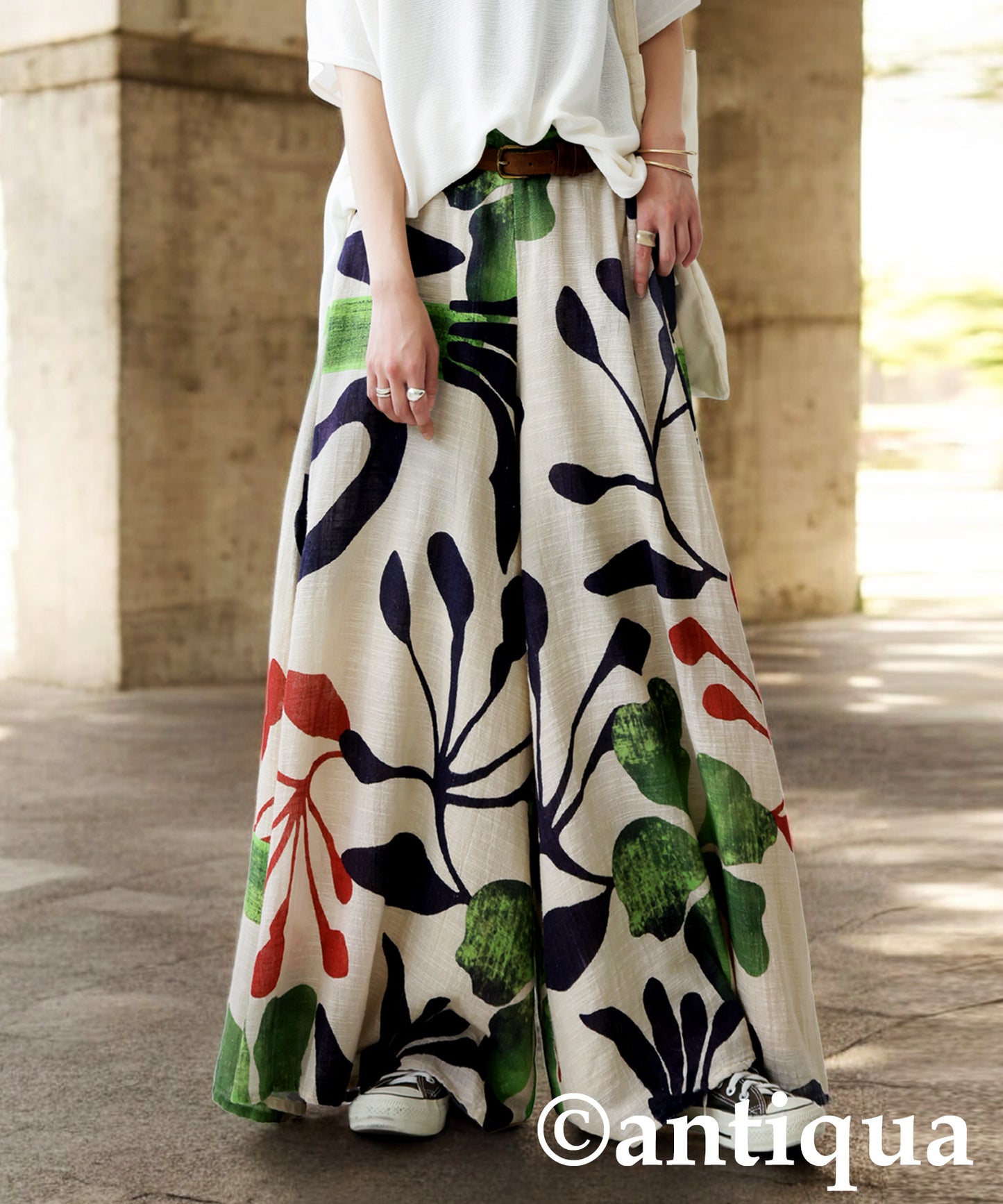 Ladies Botanical Flare Pants