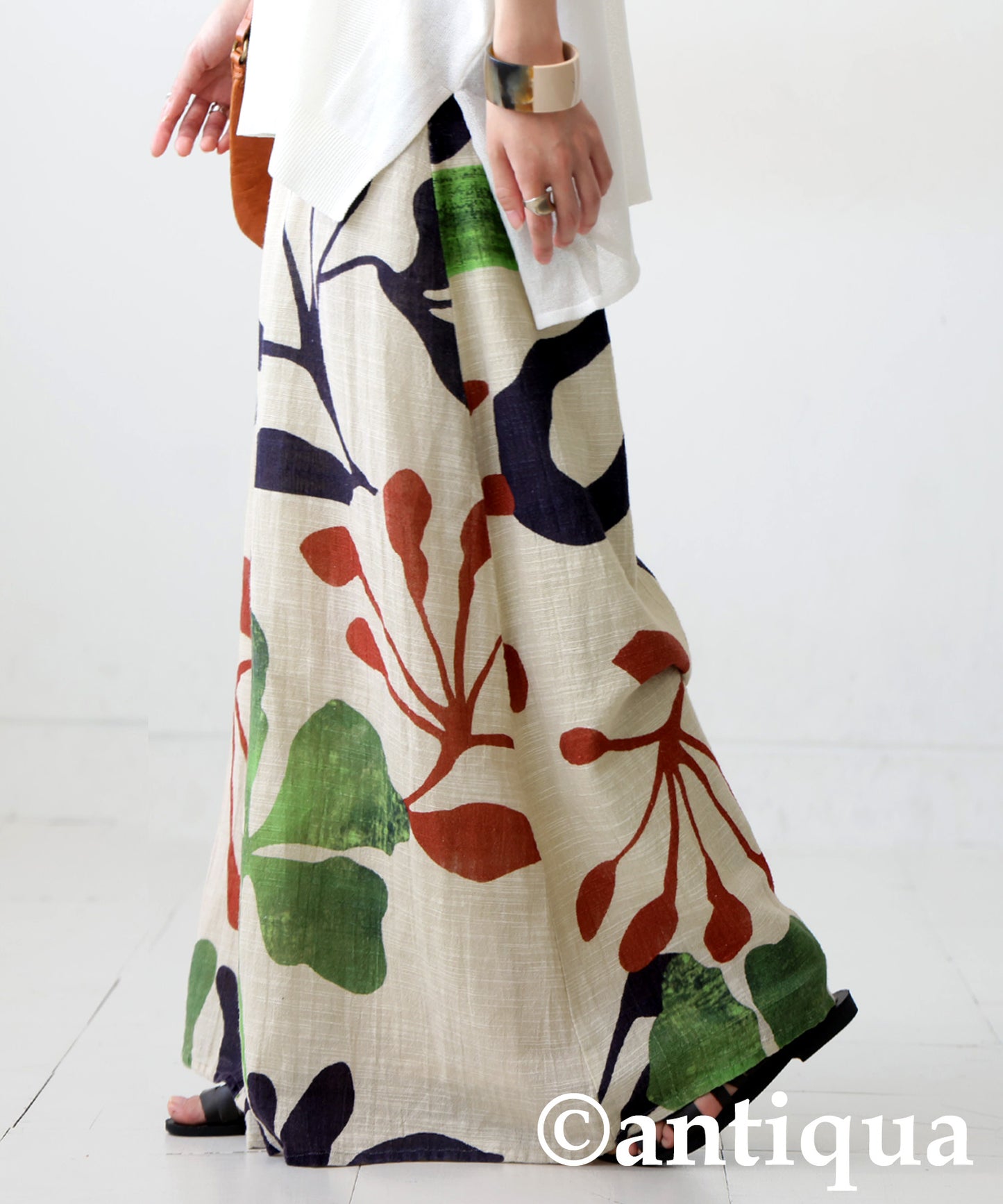 Ladies Botanical Flare Pants