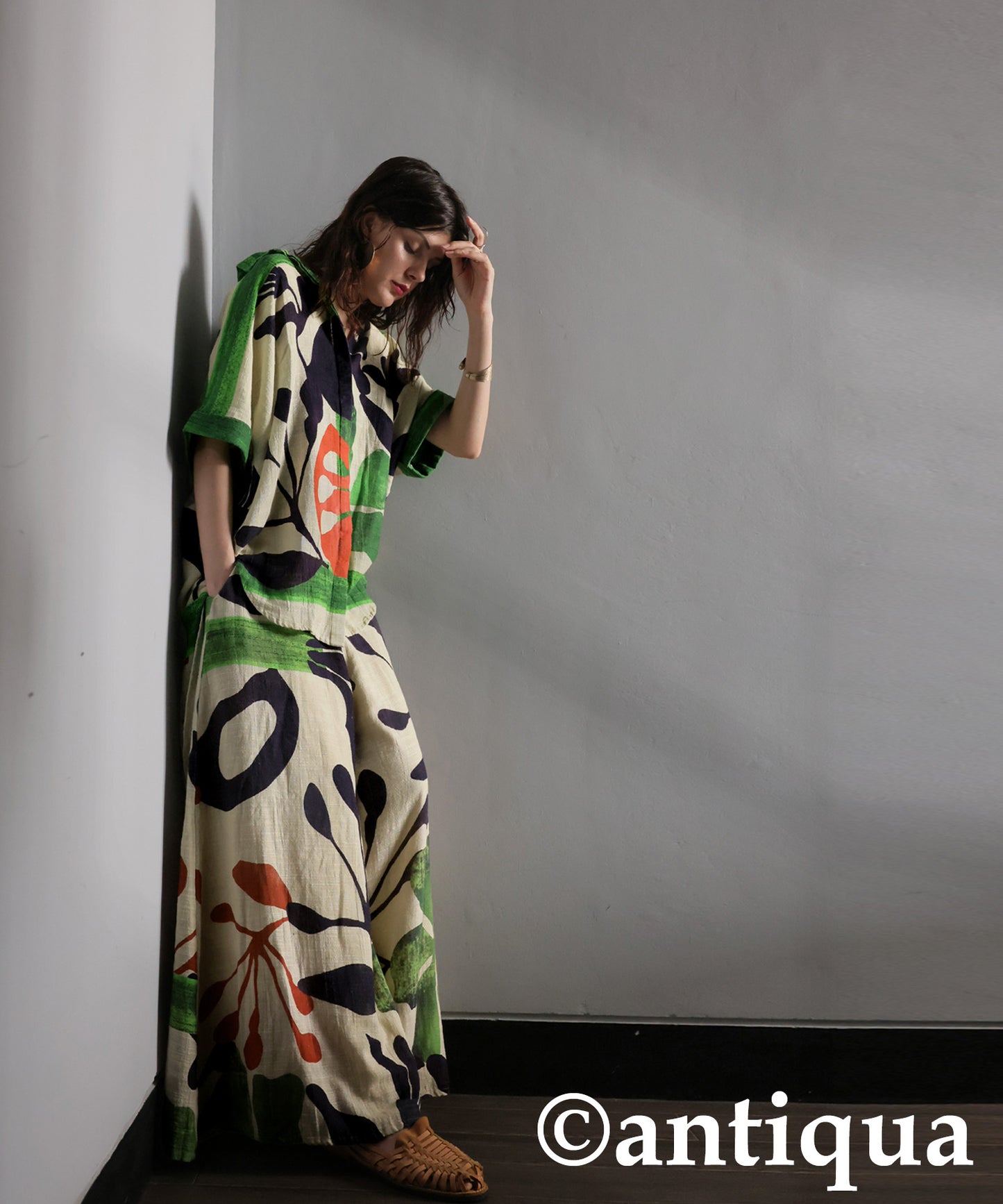 Ladies Botanical Flare Pants