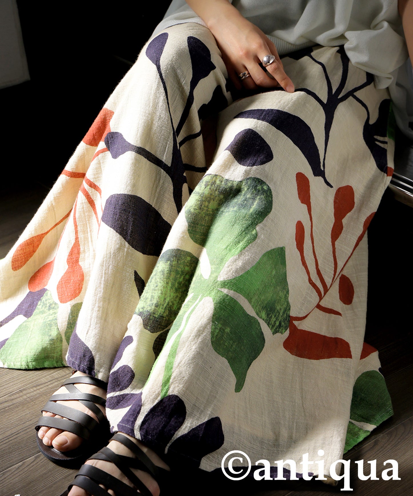 Ladies Botanical Flare Pants