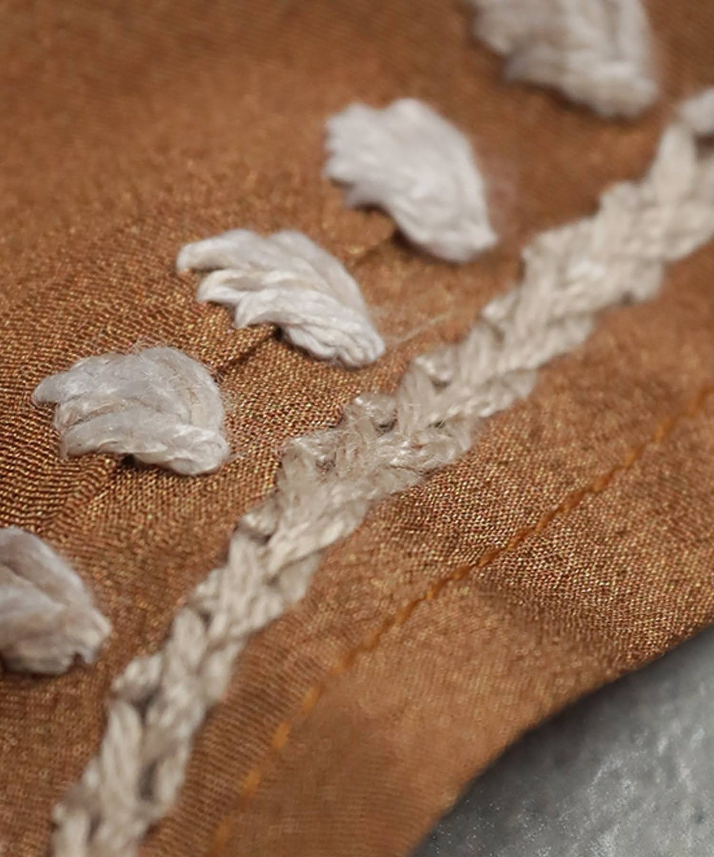 Ethnic Pattern Embroidered Kaftan Dress Ladies