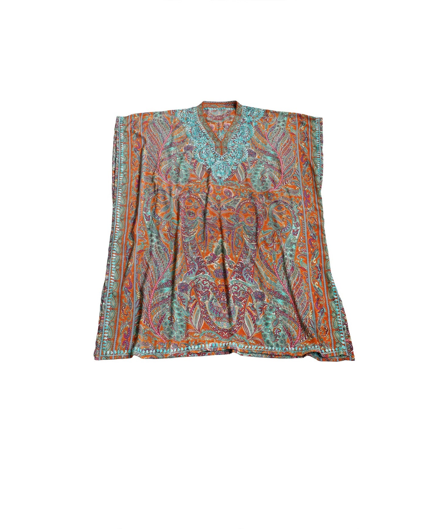 Paisley Print Kaftan Dress Ladies