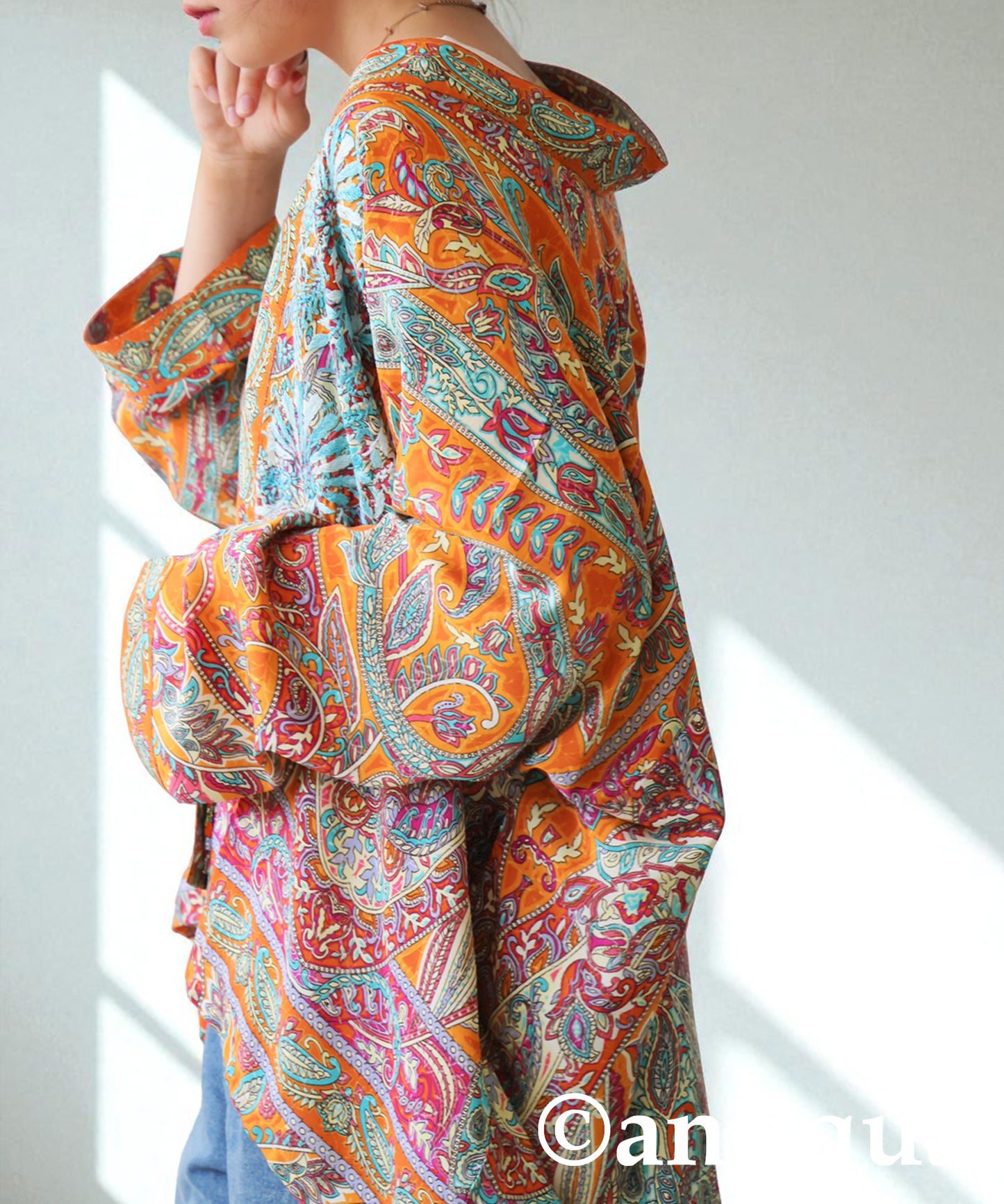 Ethnic Pattern Embroidered Cardigan Ladies