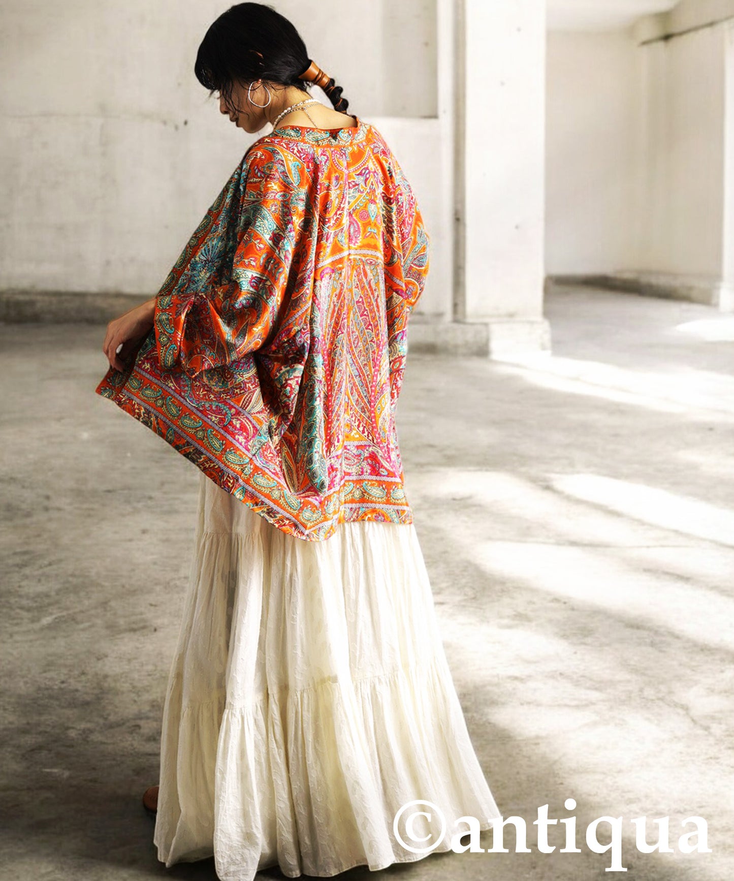 Ethnic Pattern Embroidered Cardigan Ladies