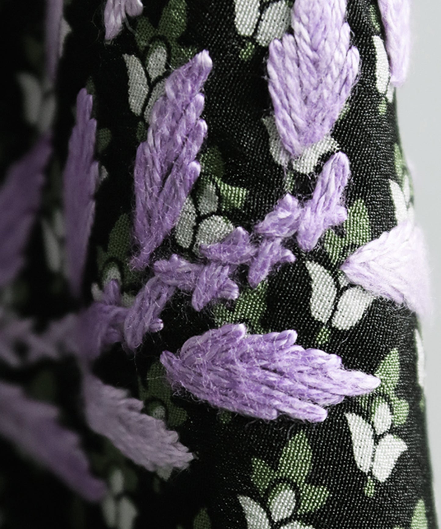 Floral Embroidered Cardigan Ladies