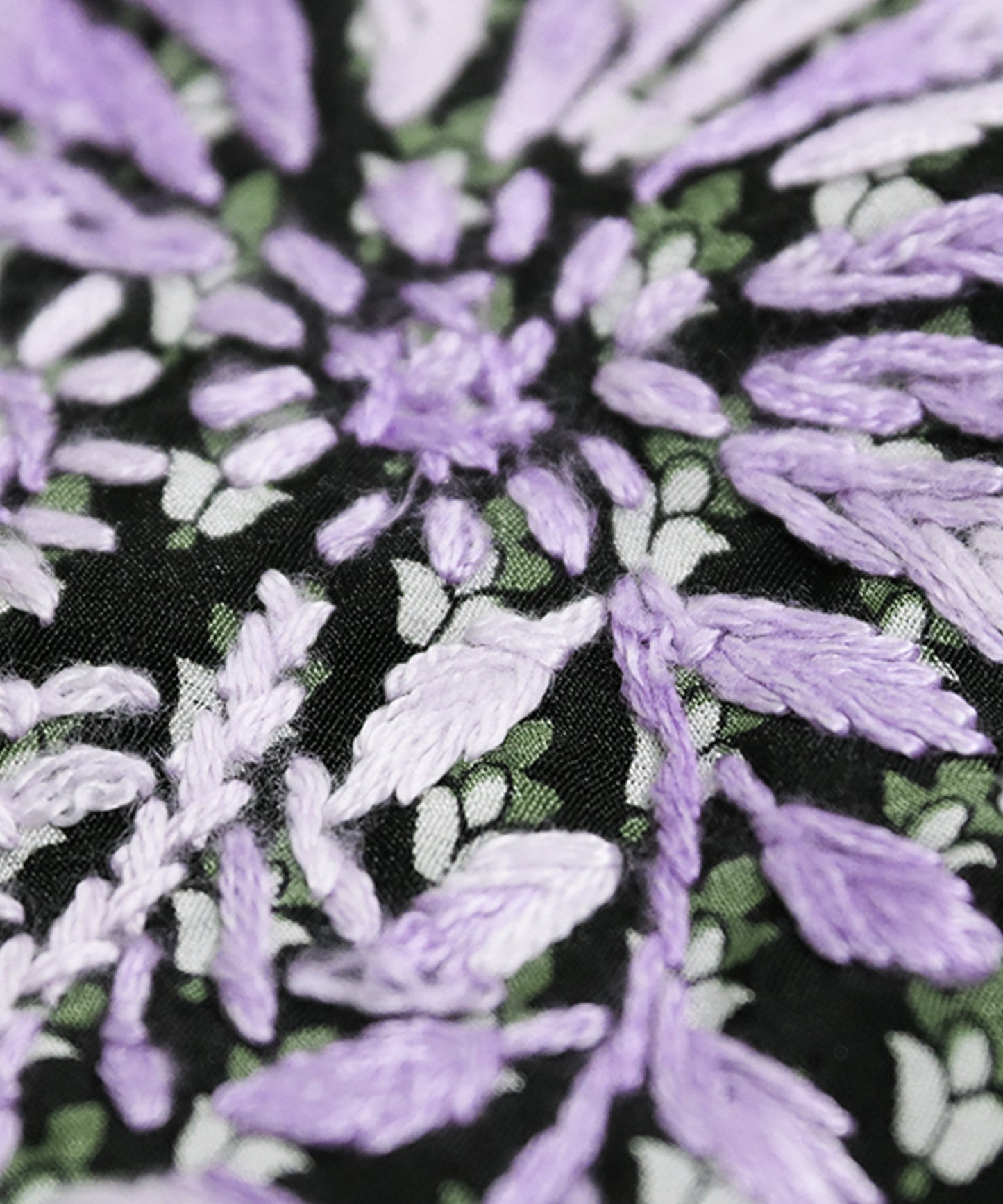 Floral Embroidered Cardigan Ladies