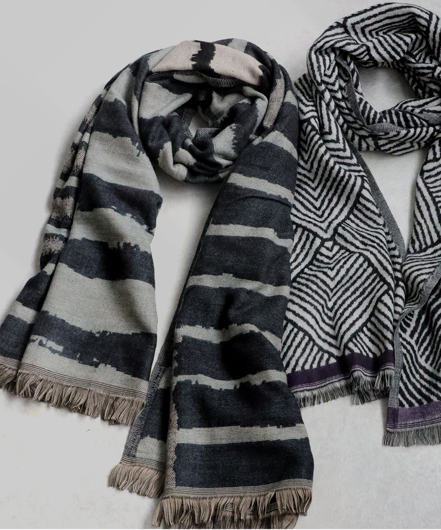 Ethnic Pattern Large Scarf Ladies