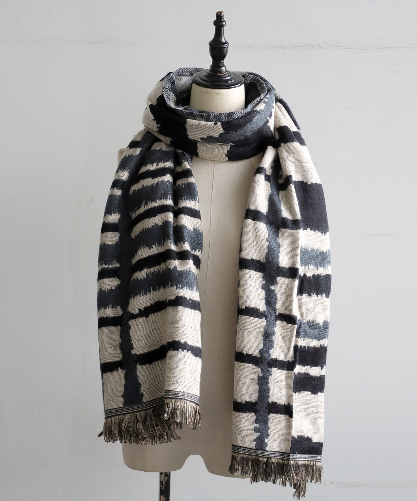 Ethnic Pattern Large Scarf Ladies