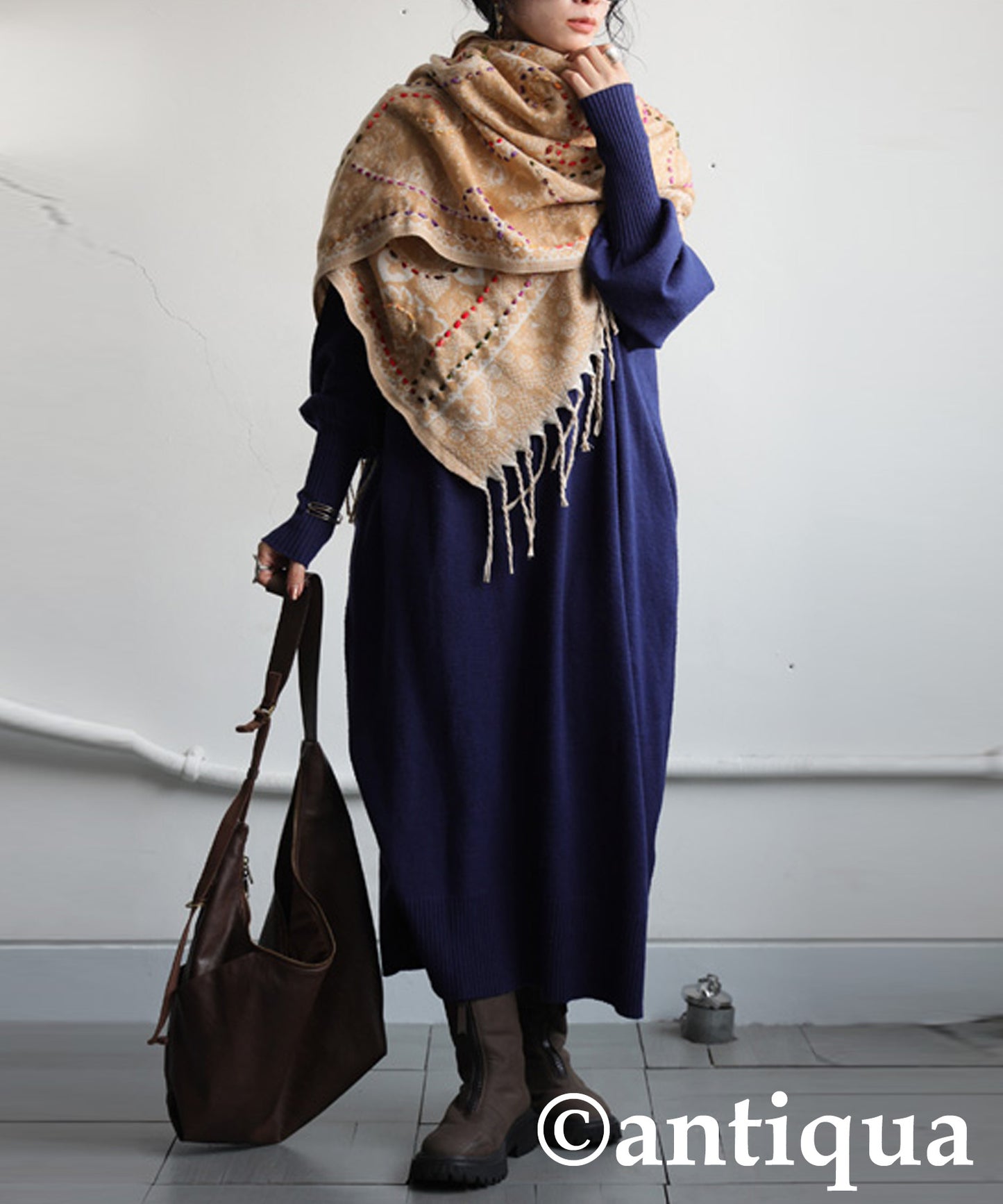 Large Paisley Pattern Scarf Ladies