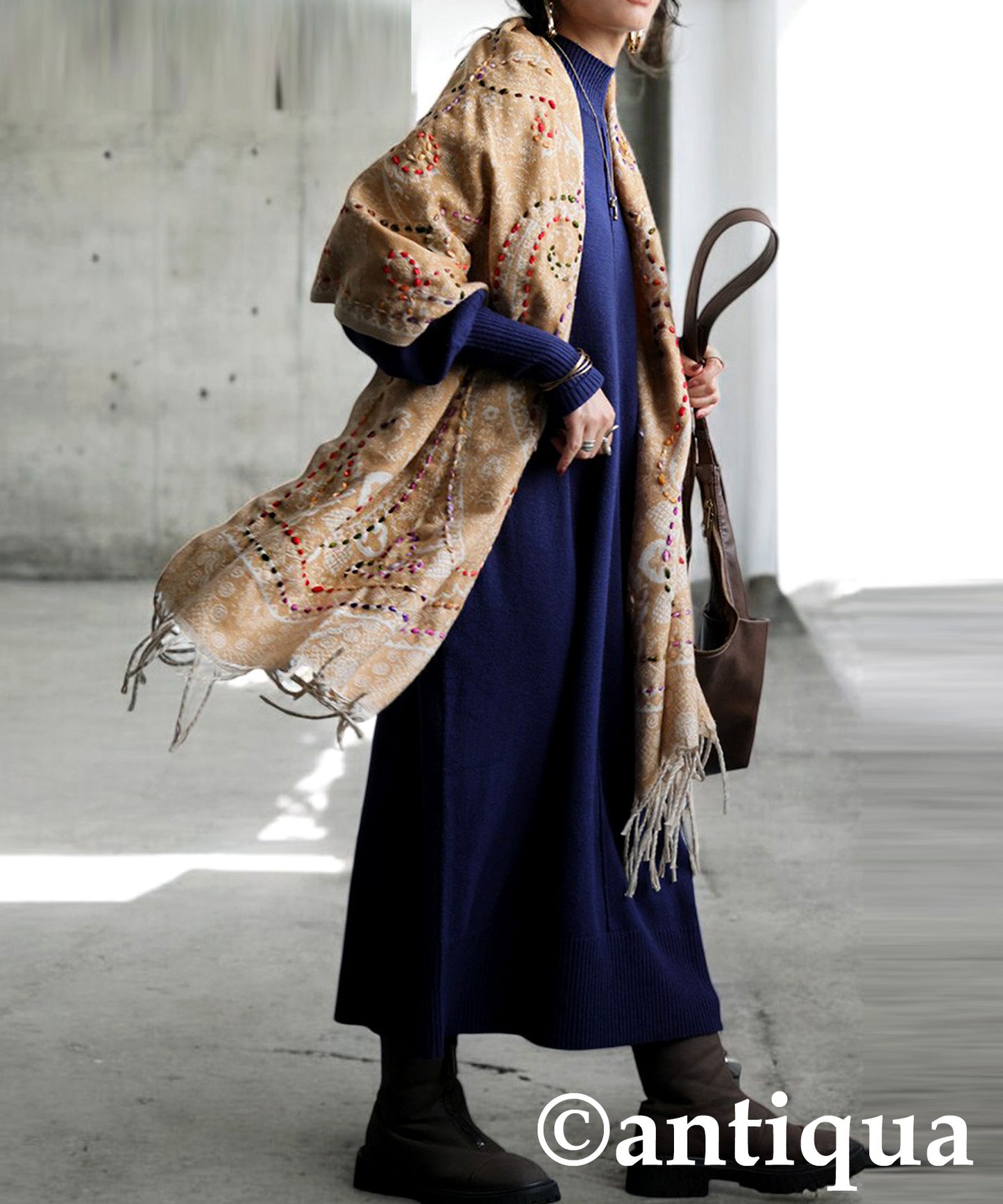 Large Paisley Pattern Scarf Ladies