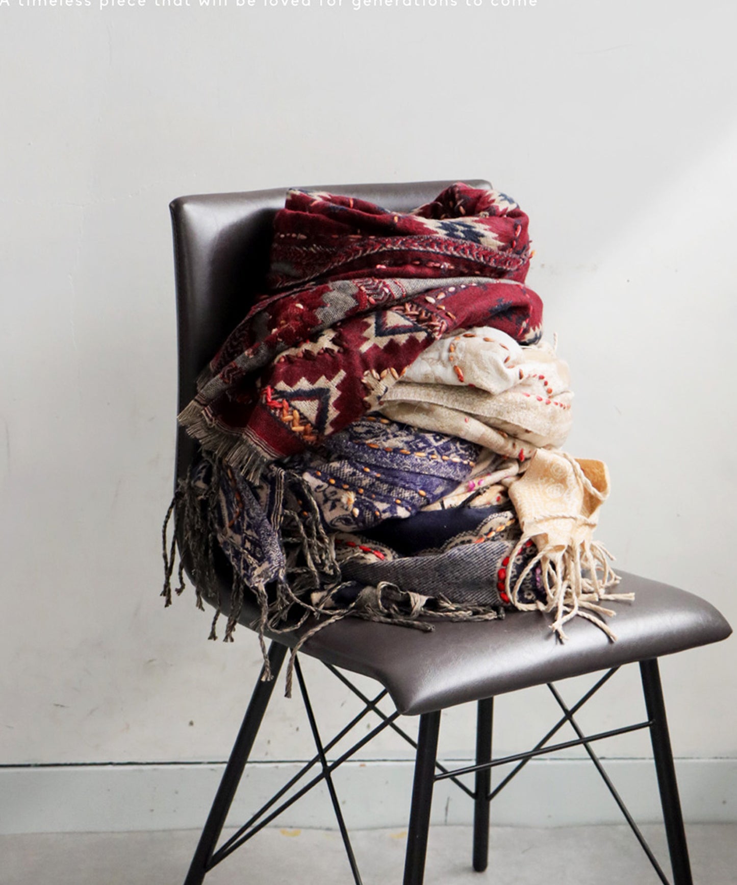 Large Paisley Pattern Scarf Ladies