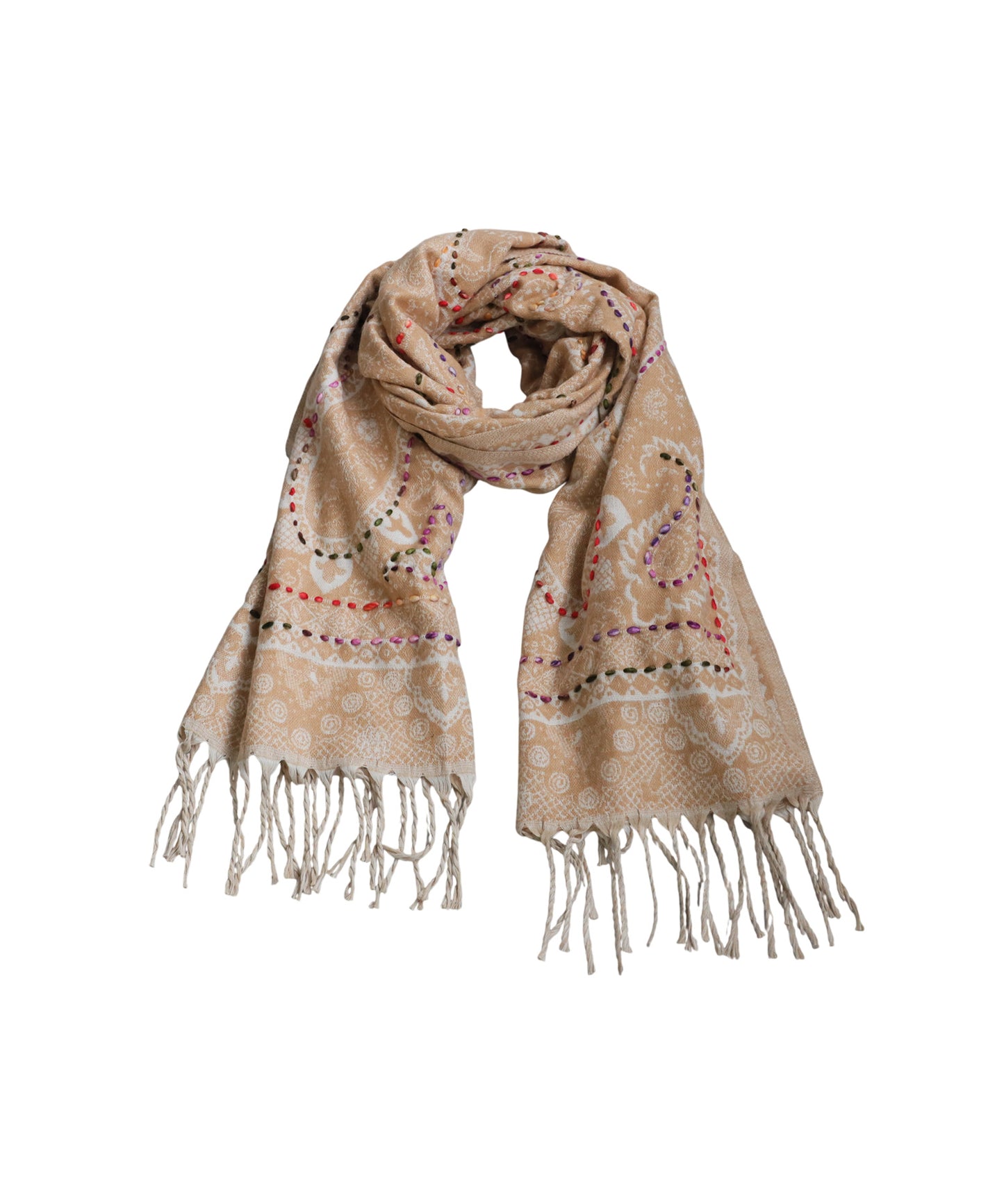 Large Paisley Pattern Scarf Ladies