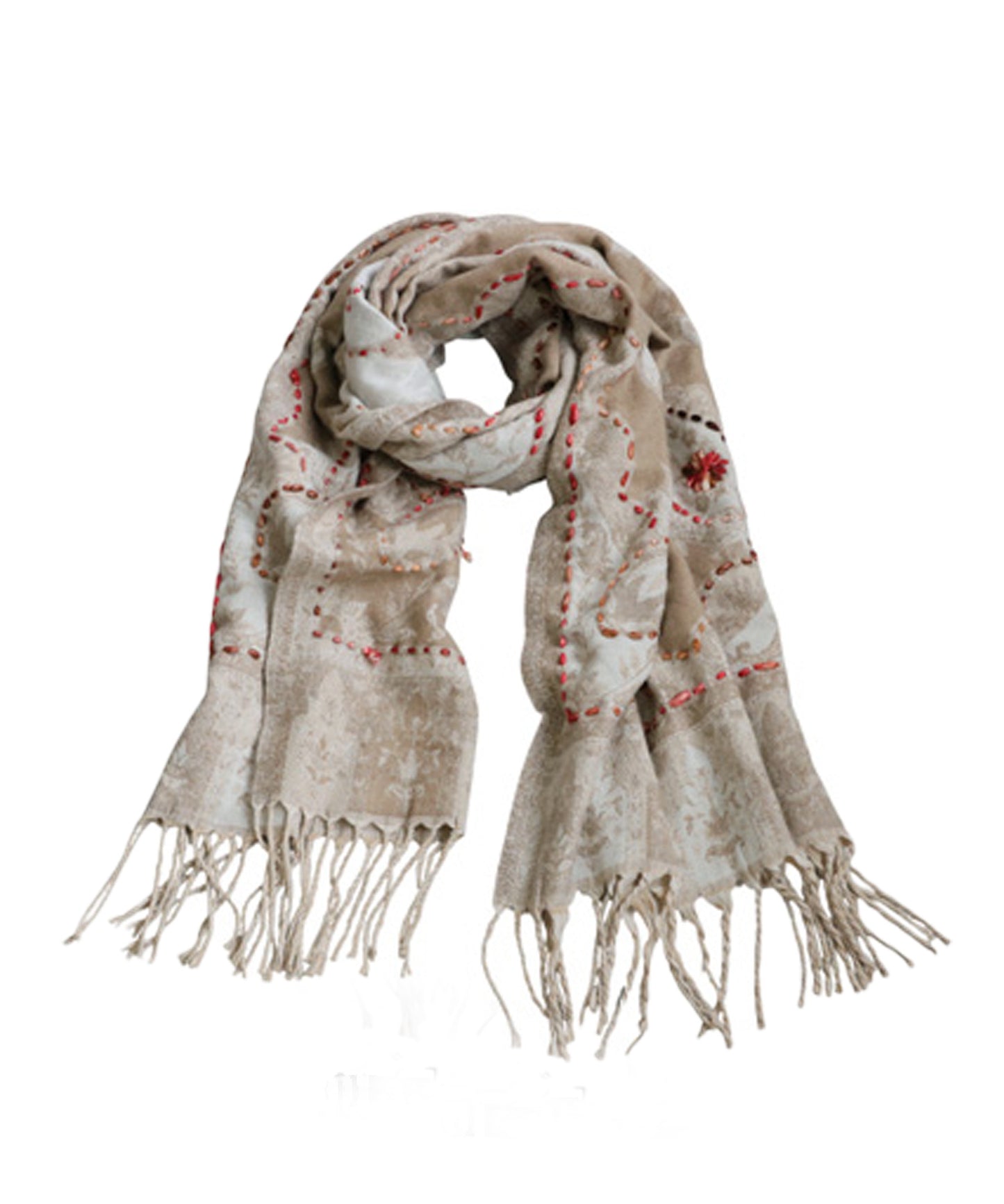 Large Paisley Pattern Scarf Ladies