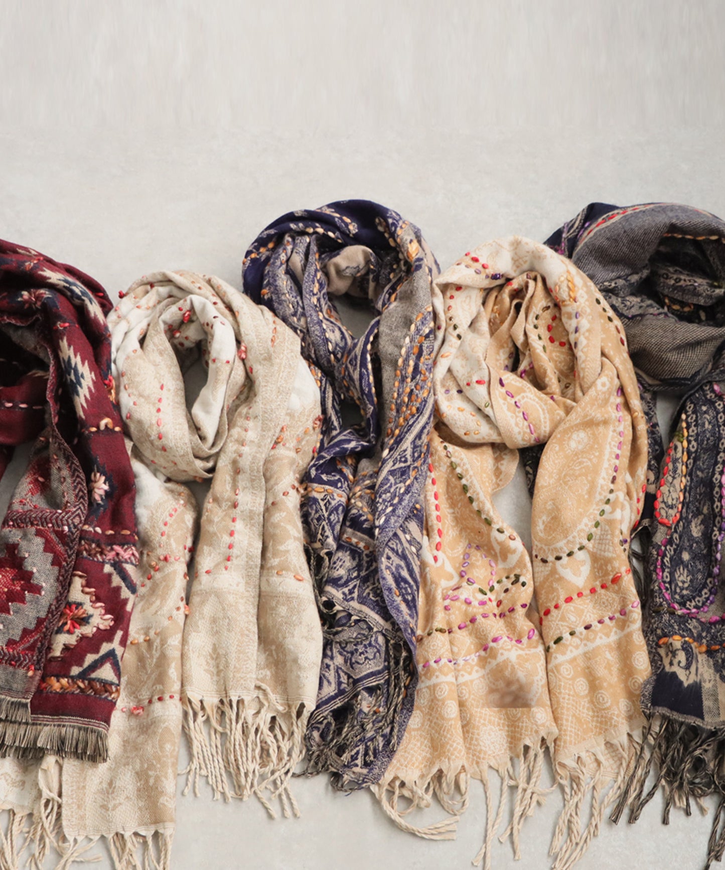 Large Paisley Pattern Scarf Ladies