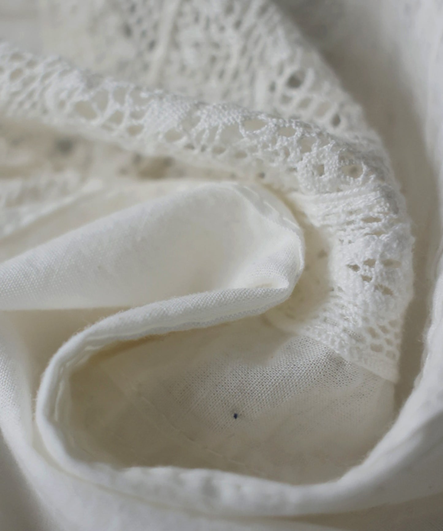 Sleeveless Lace 100% Cotton Tank Ladies