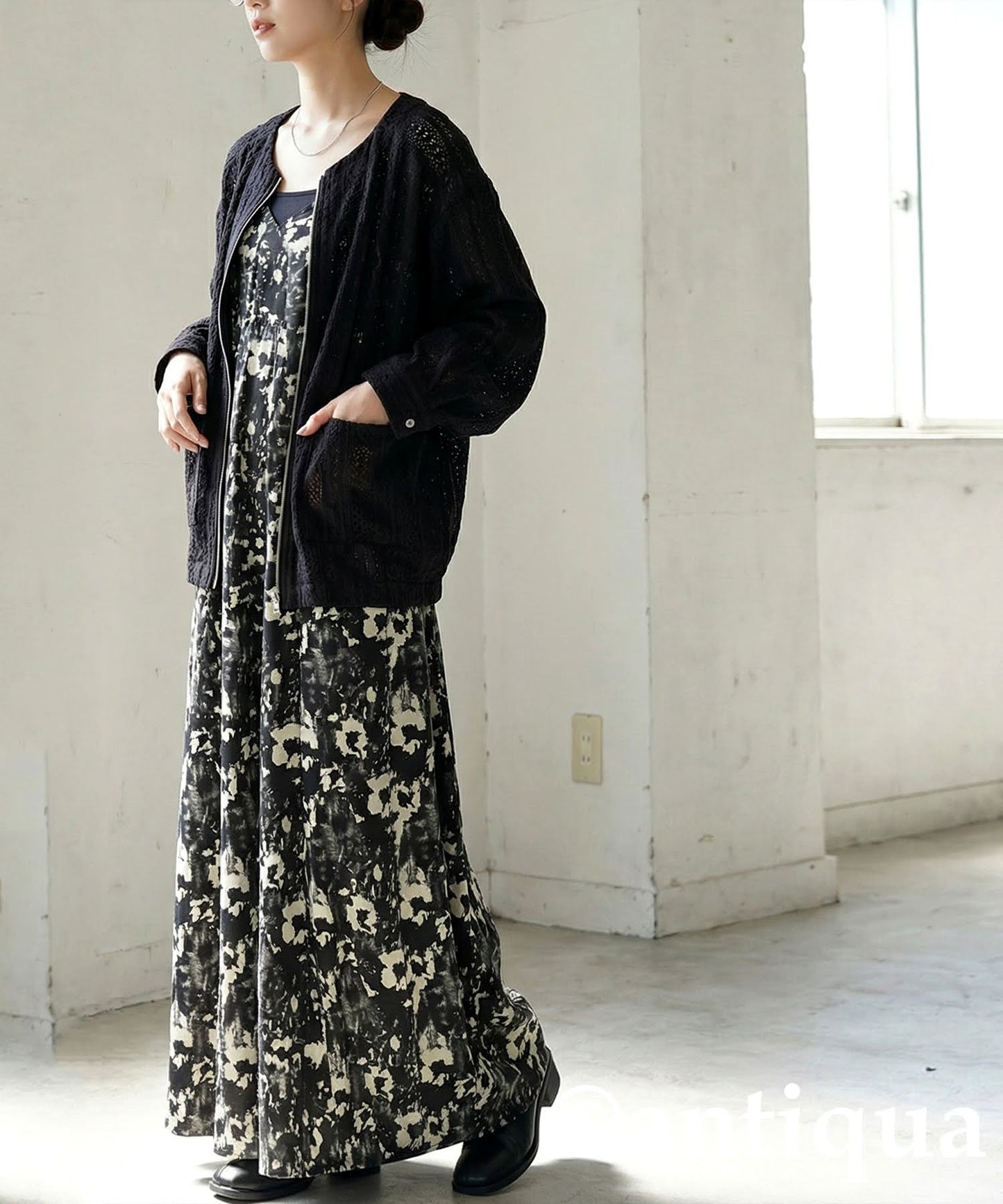 All-Lace Blouson Ladies