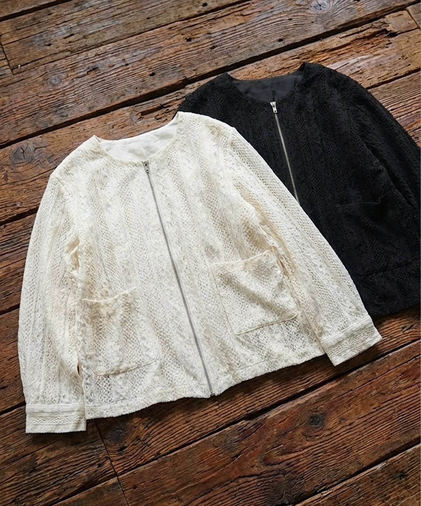All-Lace Blouson Ladies