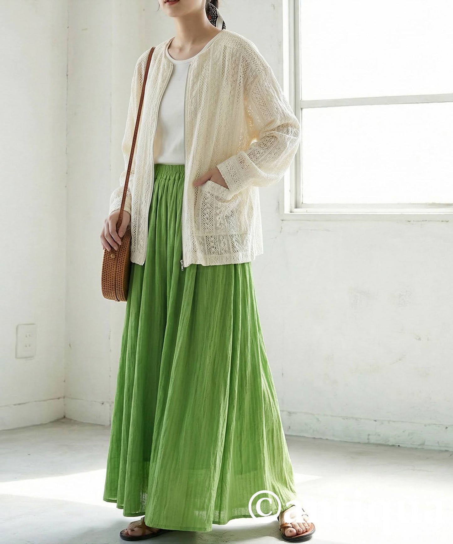 All-Lace Blouson Ladies