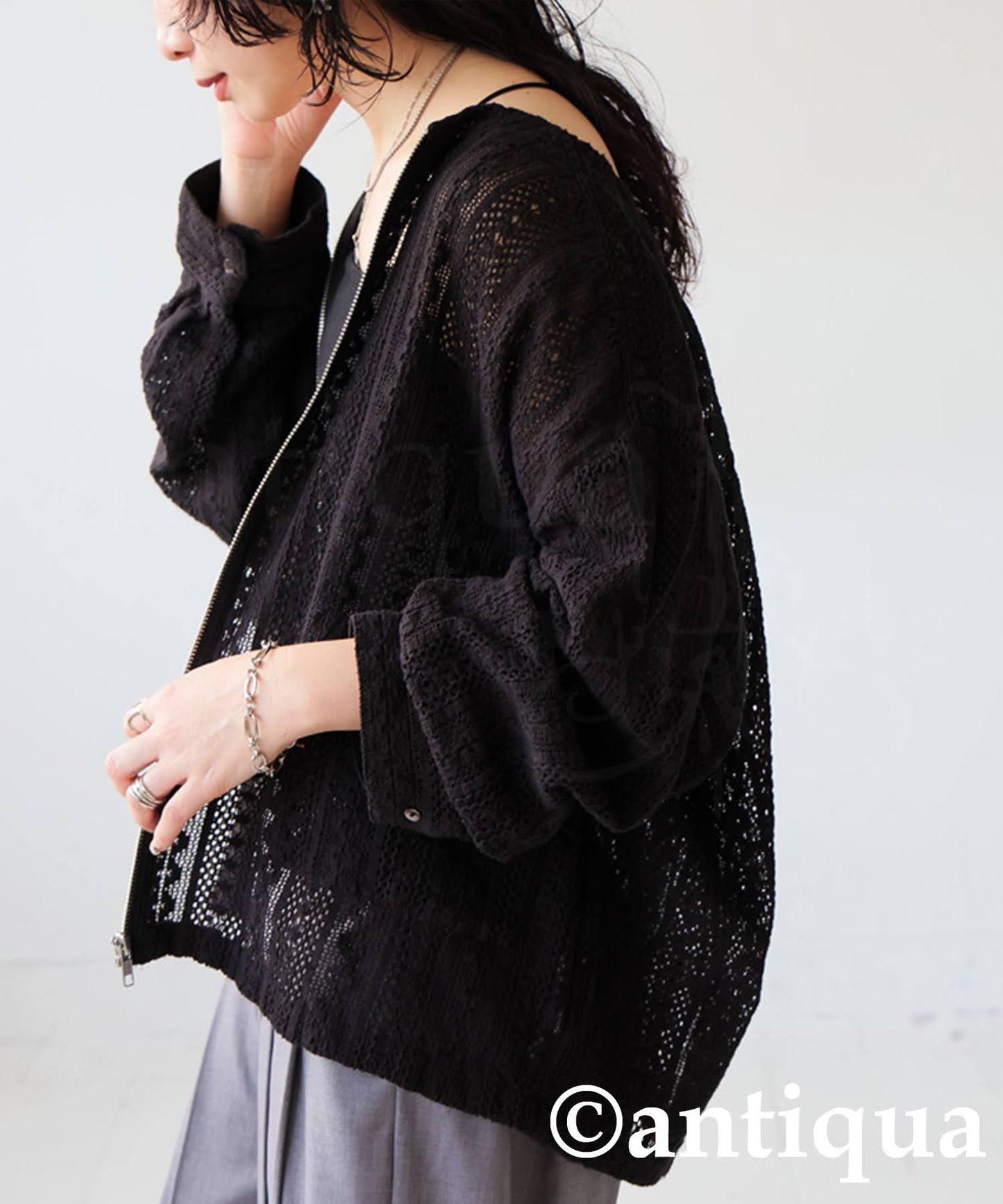 All-Lace Blouson Ladies