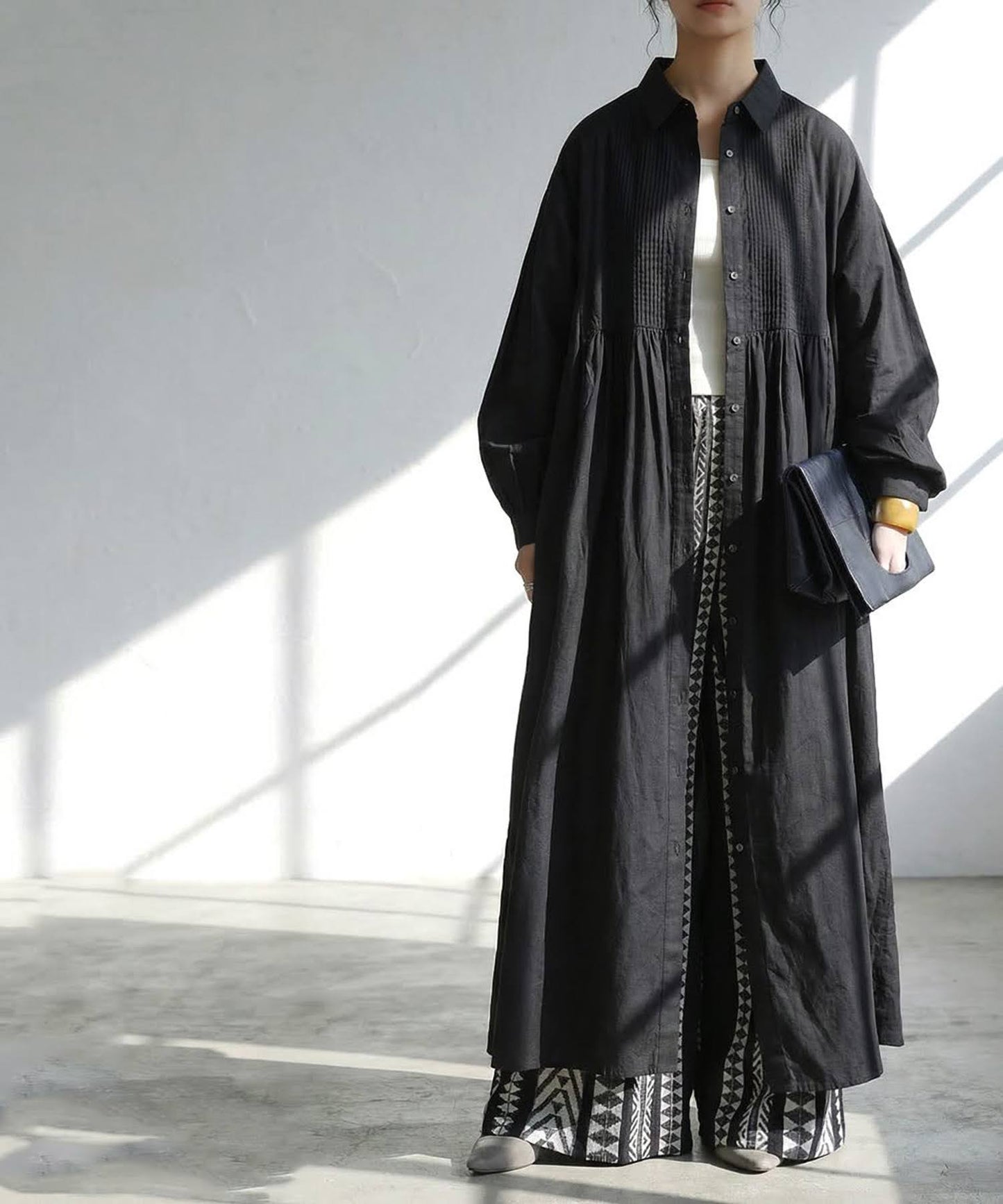 Indian Cotton Long Shirt Dress Ladies