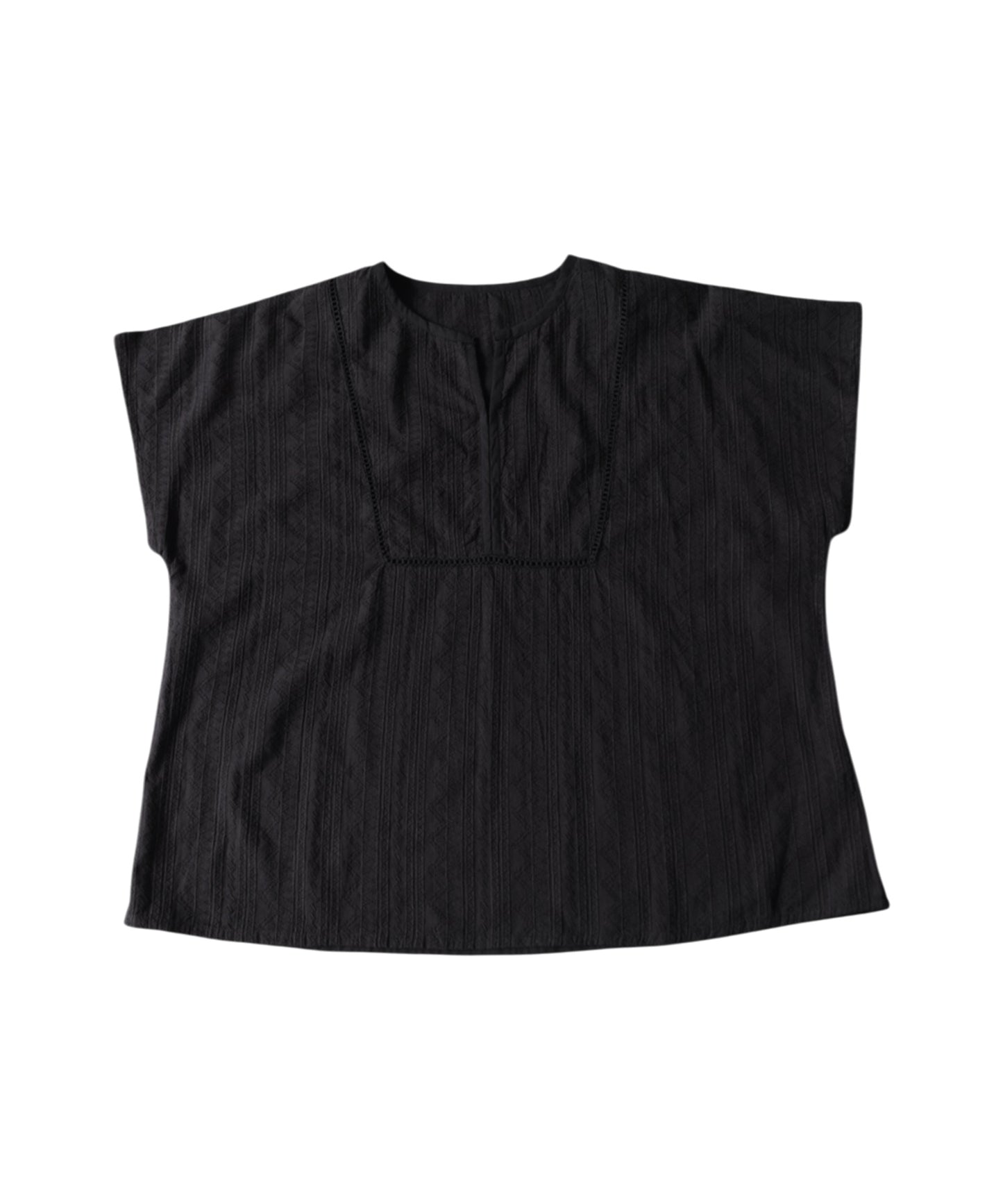 100% Cotton.Keyhole Neckline Blouse Ladies