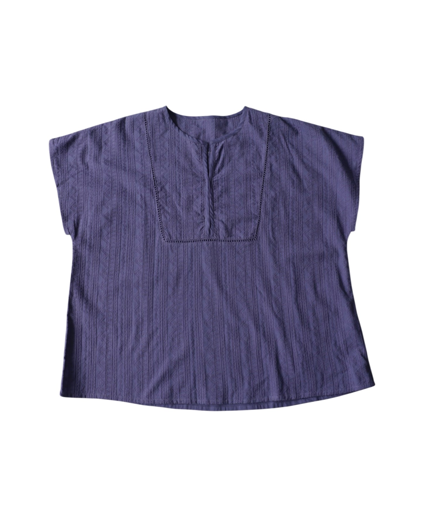 100% Cotton.Keyhole Neckline Blouse Ladies
