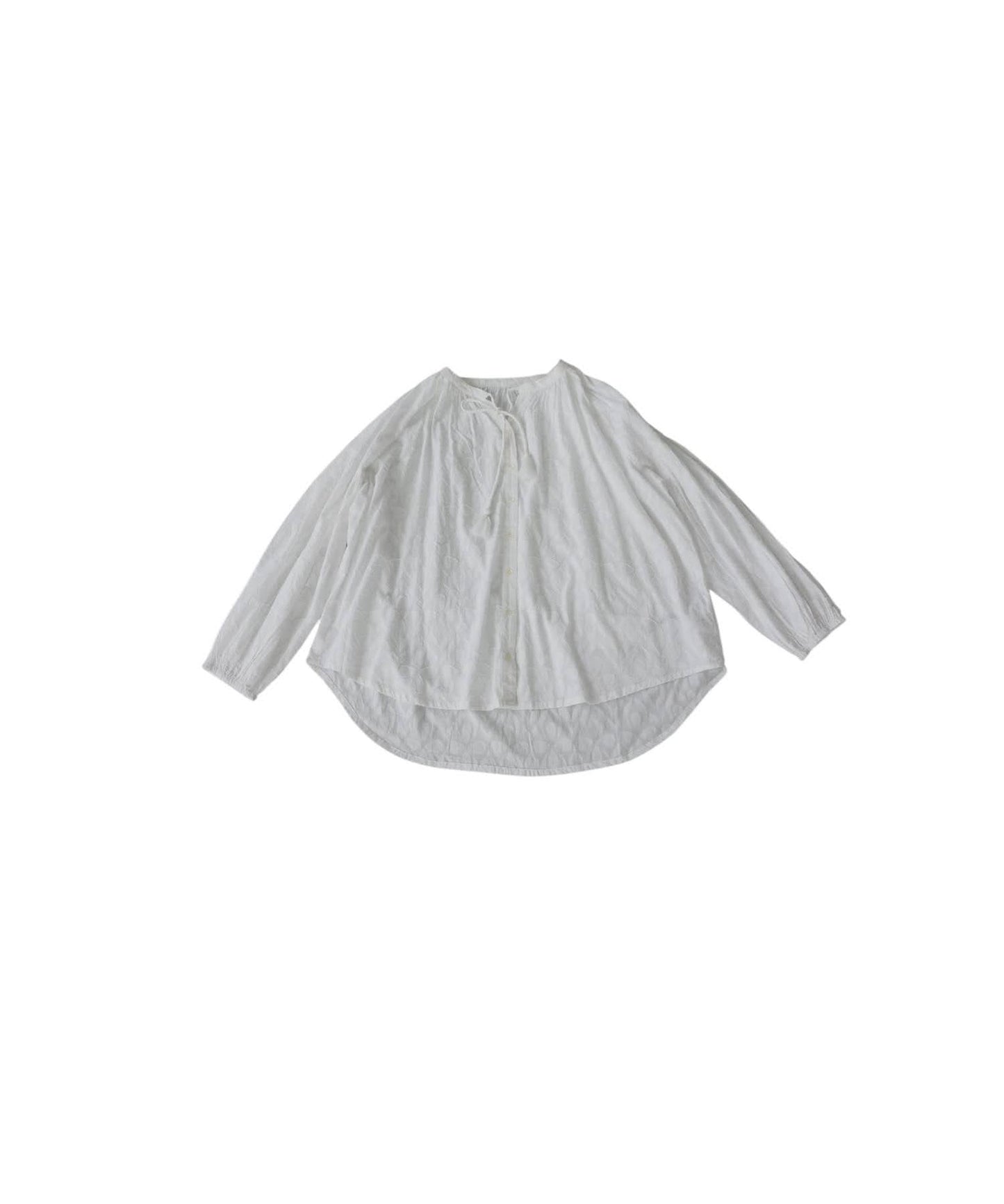 Dobby Weave 100% Cotton Blouse Ladies