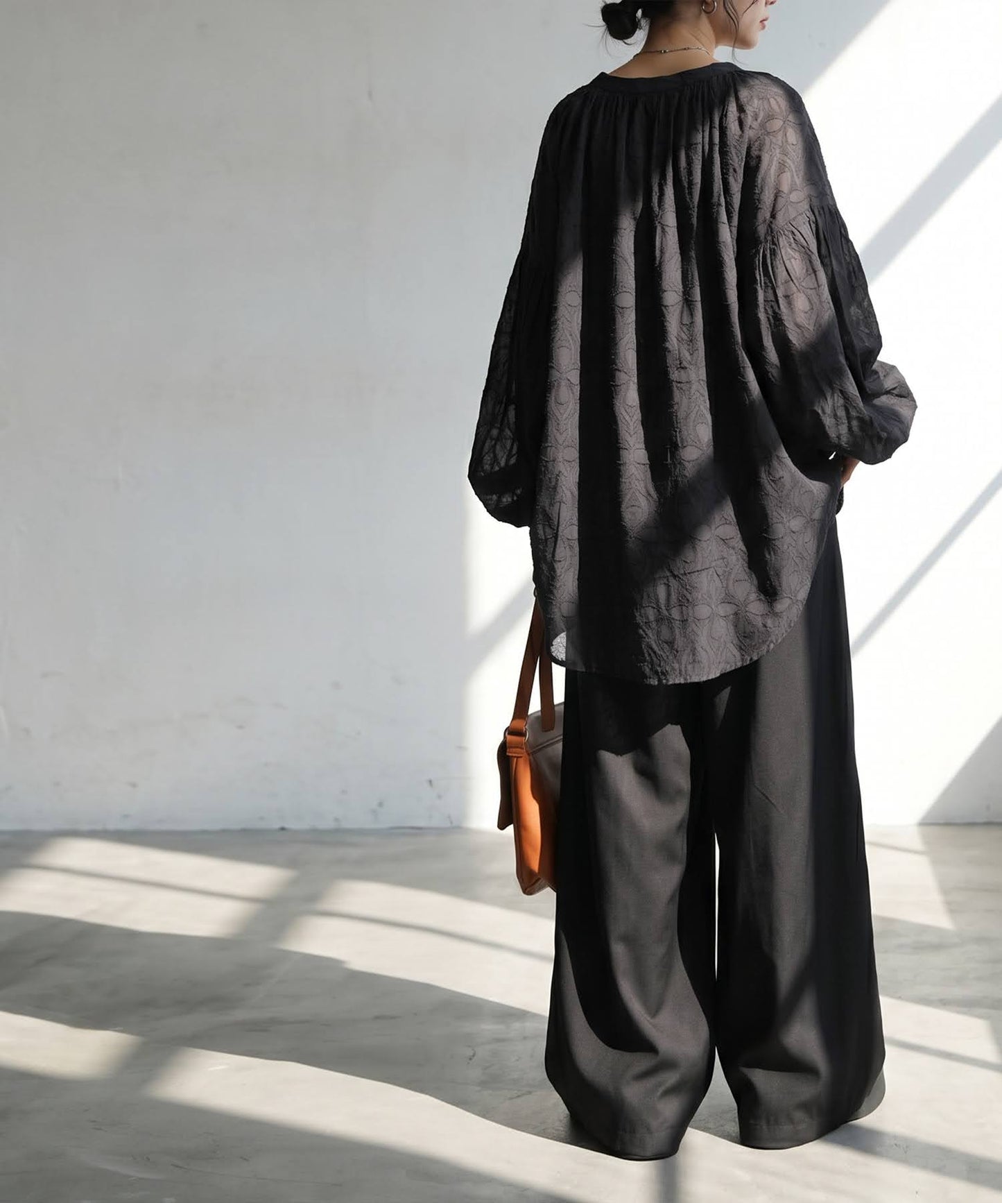 Dobby Weave 100% Cotton Blouse Ladies