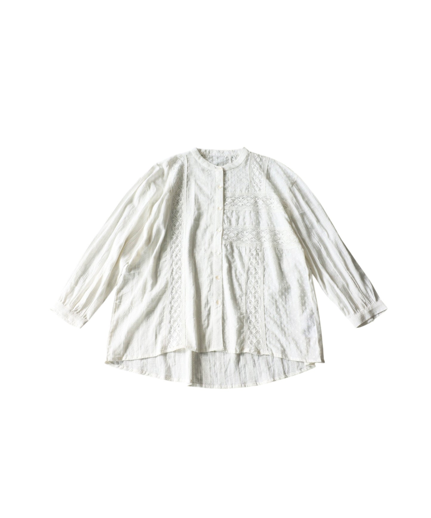 Indian Cotton Lace Shirt Ladies