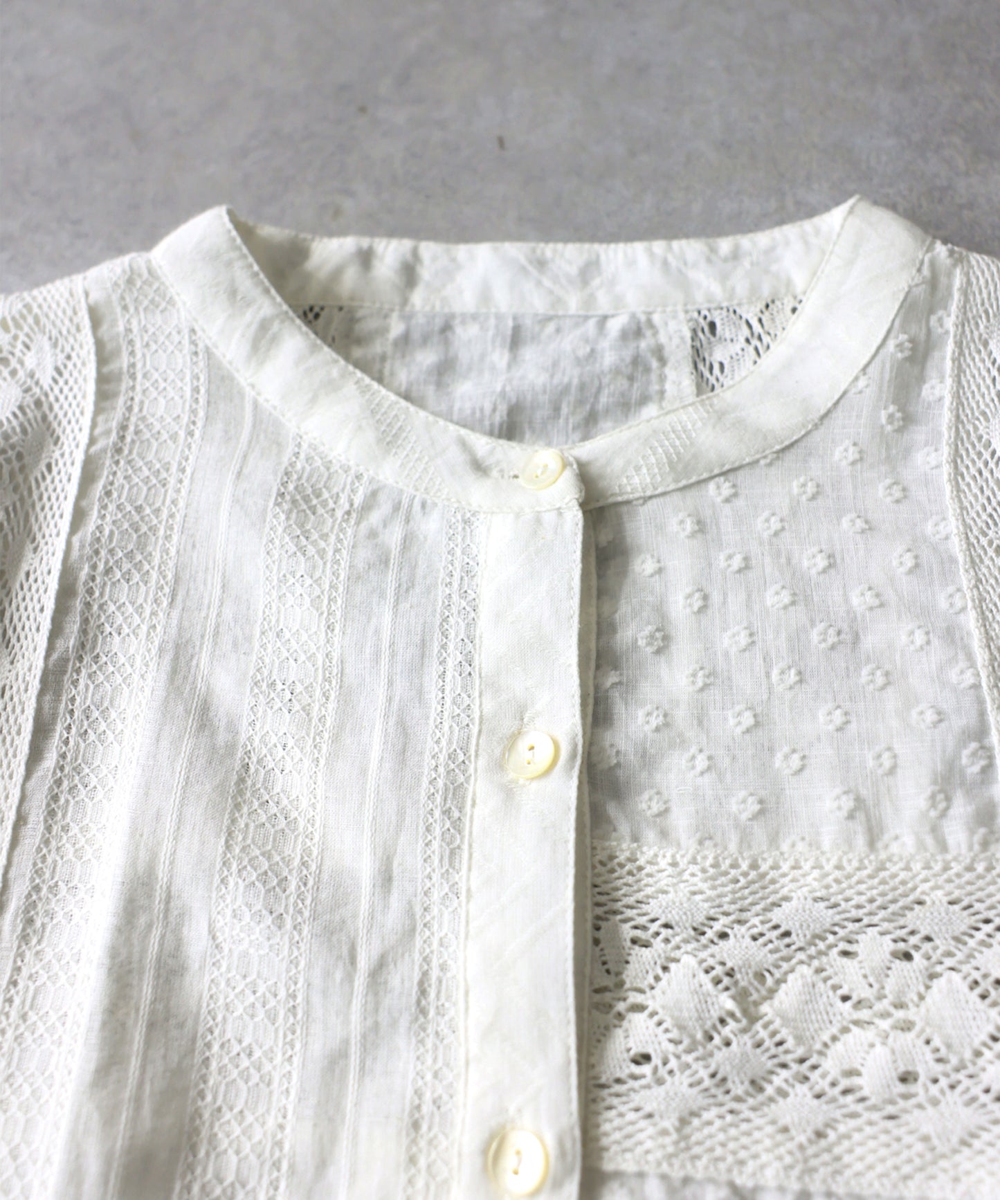 Indian Cotton Lace Shirt Ladies