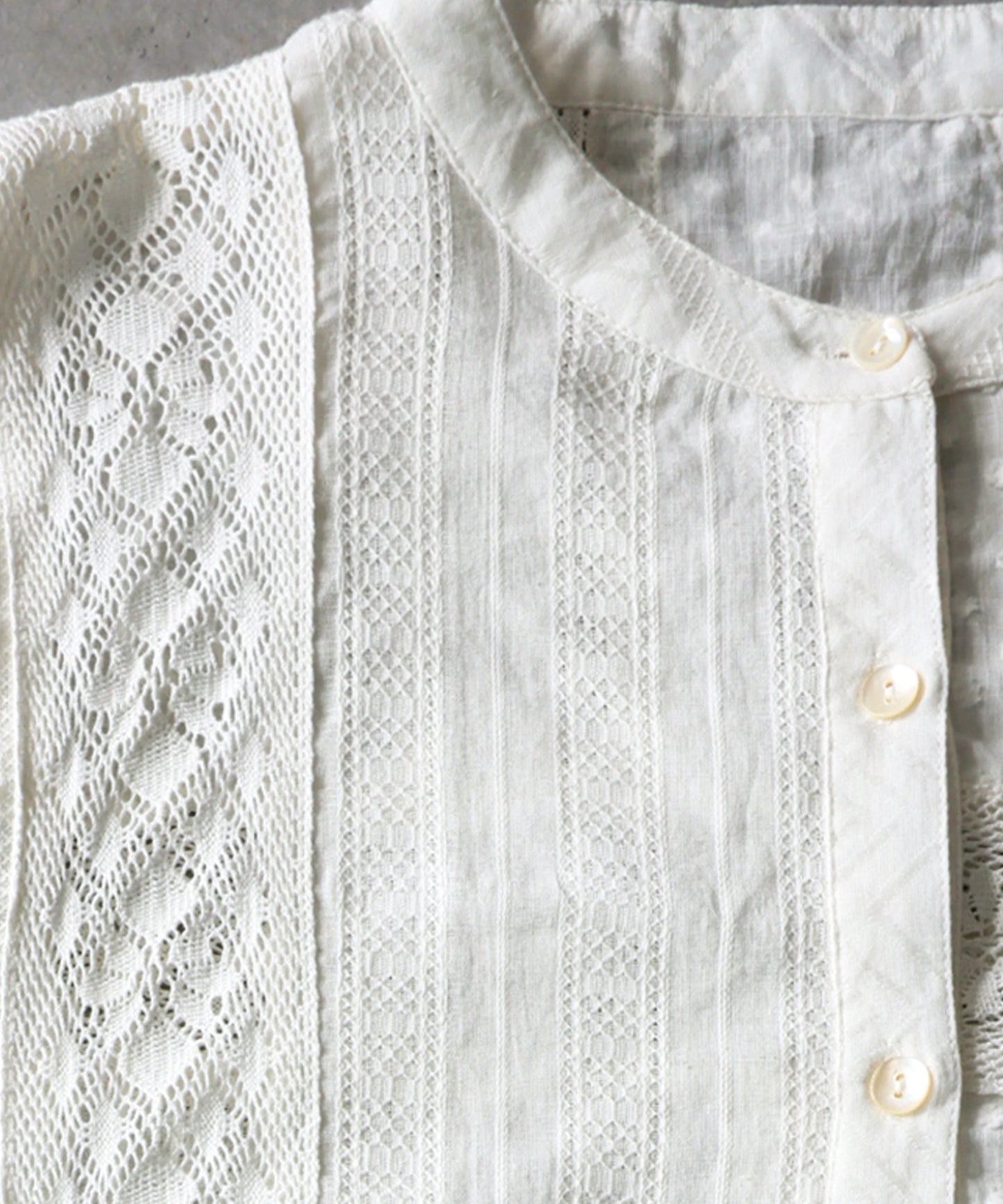 Indian Cotton Lace Shirt Ladies
