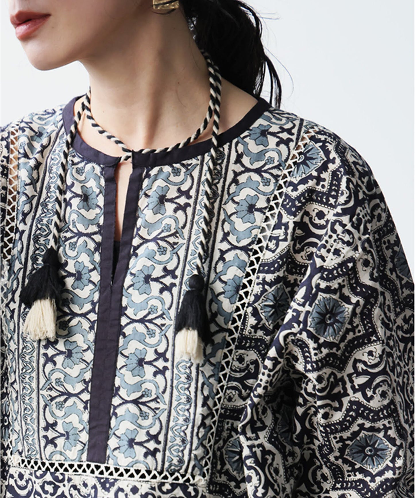 Jaipuri Pattern Dress Ladies