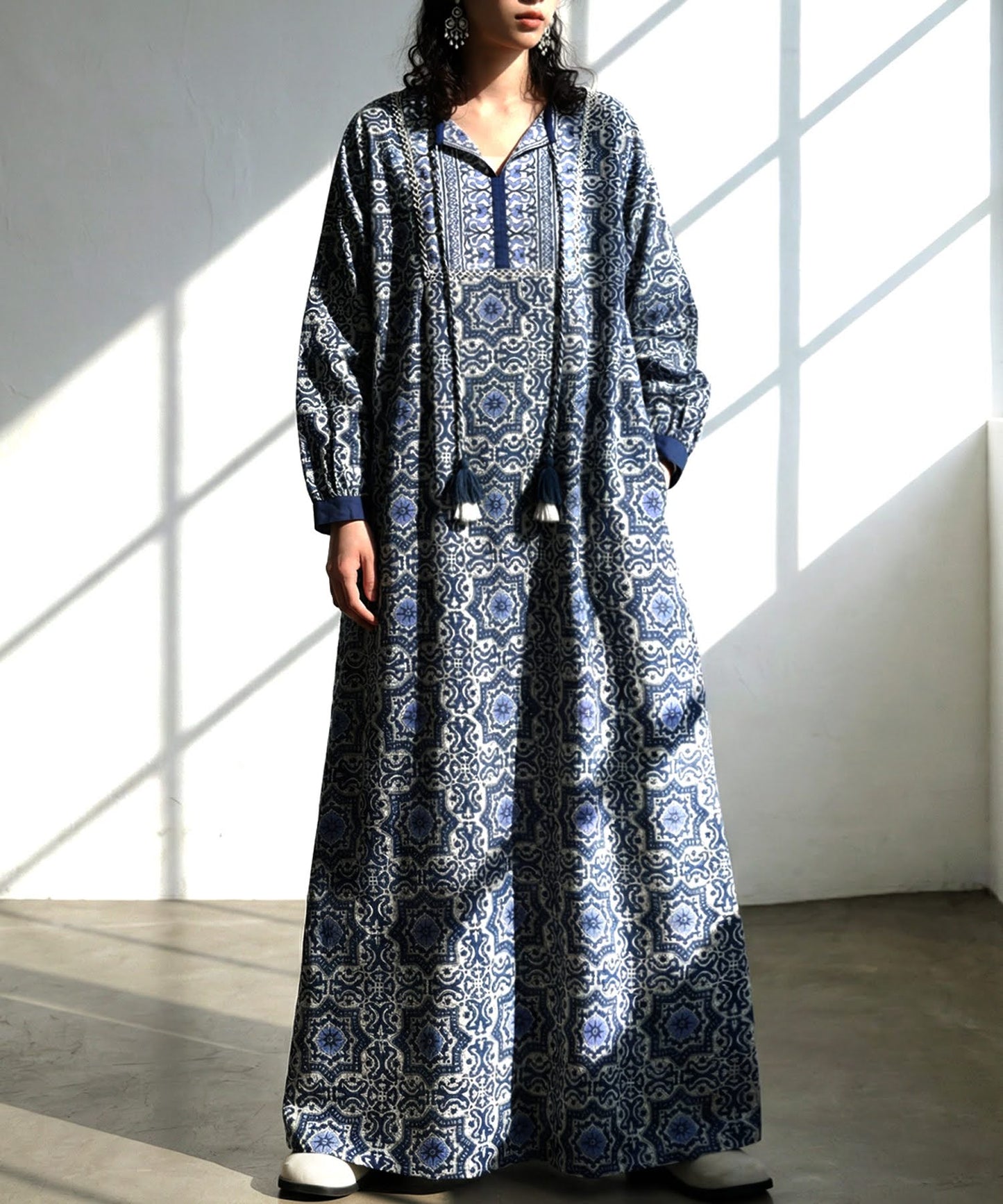 Jaipuri Pattern Dress Ladies