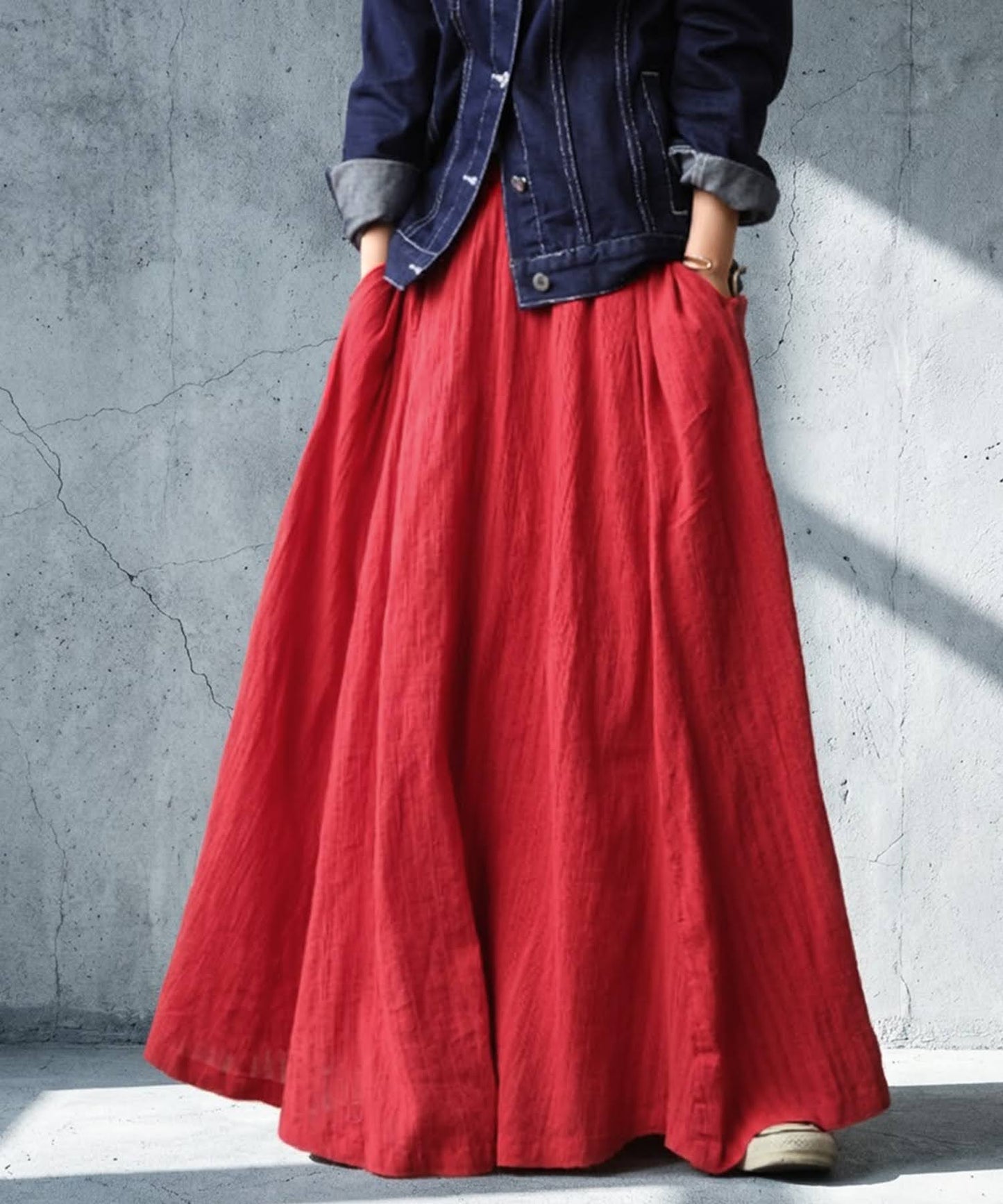 Indian Cotton Skirt Ladies