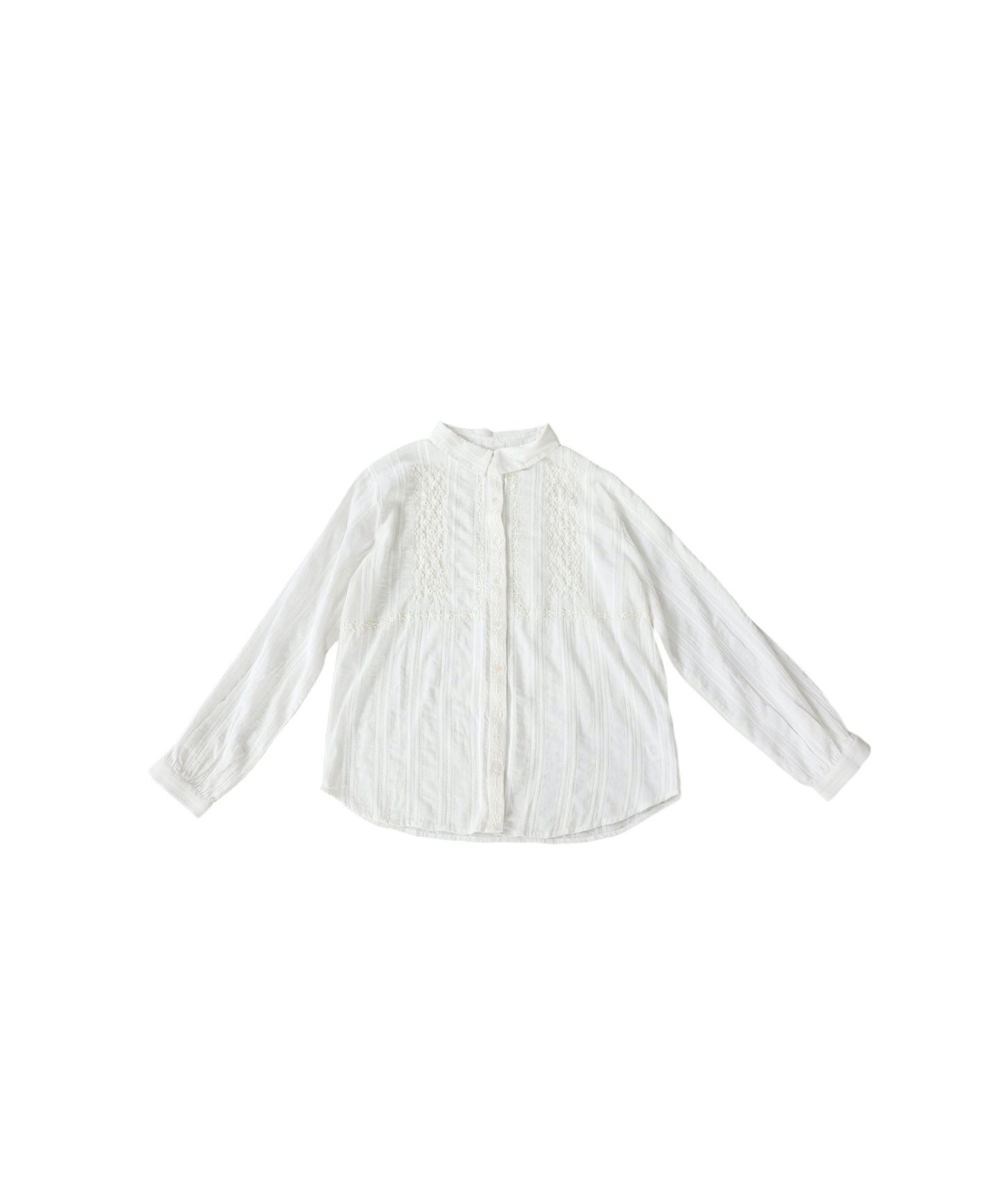 Indian Cotton Embroidered 100% Cotton Shirt Ladies