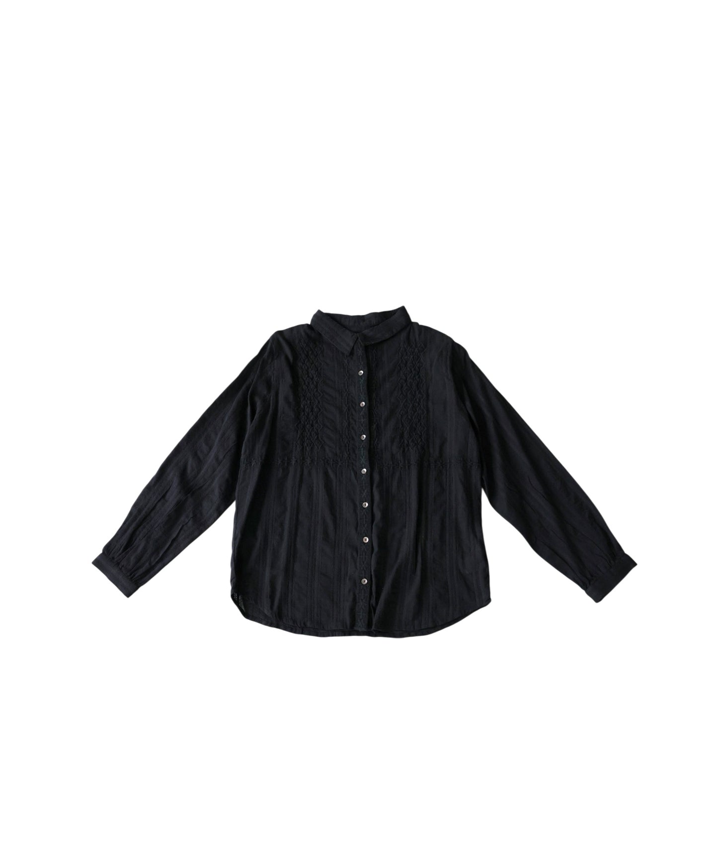 Indian Cotton Embroidered 100% Cotton Shirt Ladies