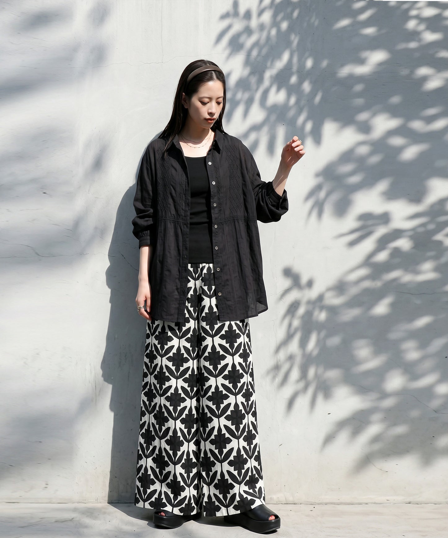 Indian Cotton Embroidered 100% Cotton Shirt Ladies
