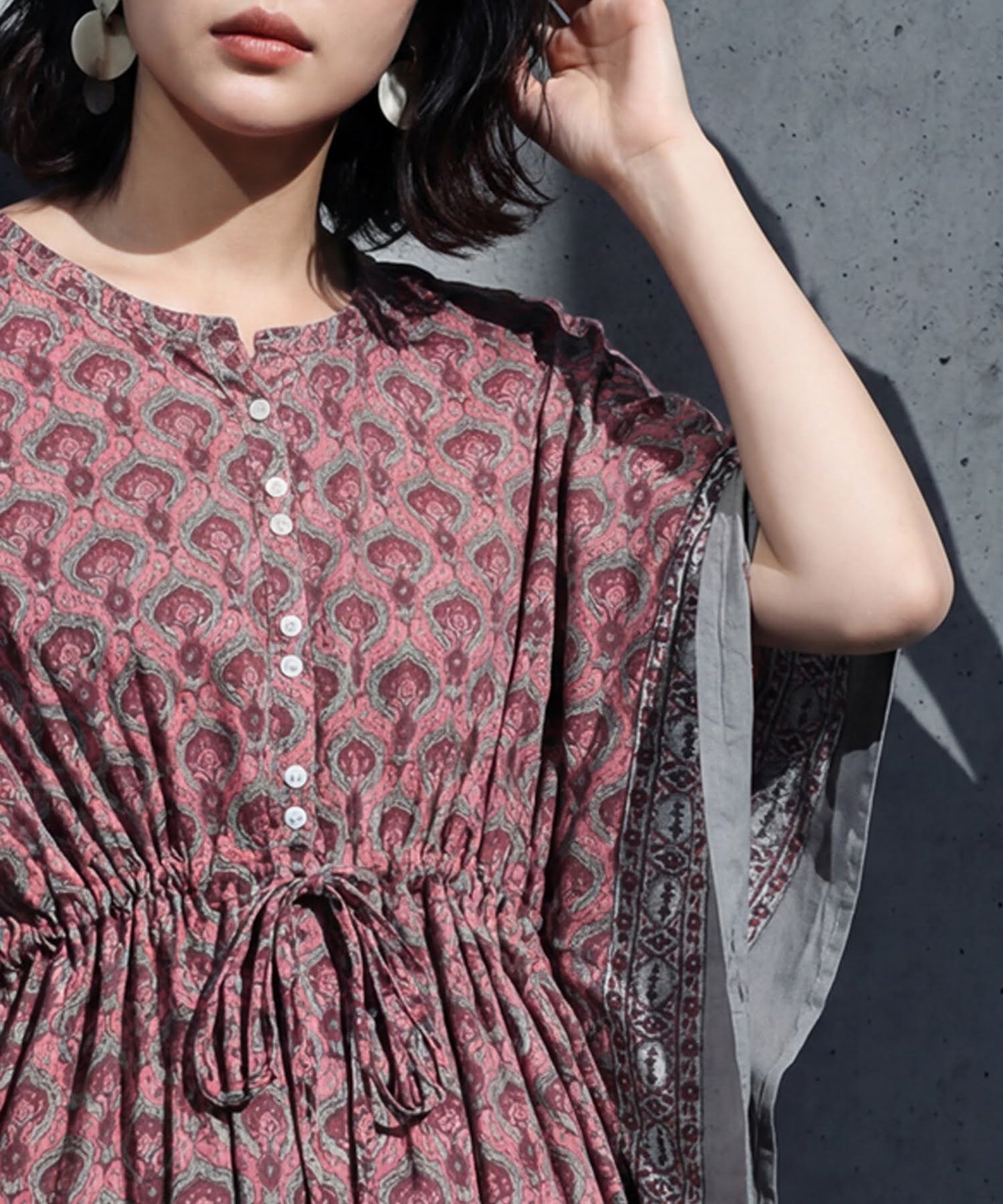 Indian Cotton Caftan Dress Ladies