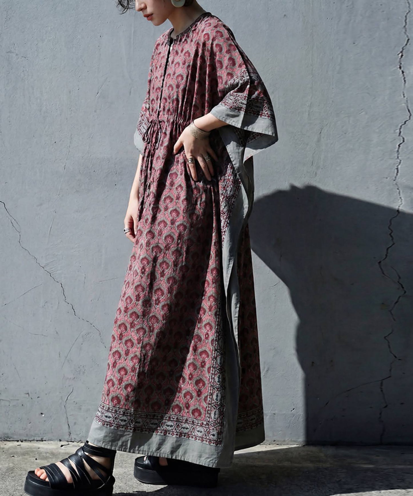 Indian Cotton Caftan Dress Ladies