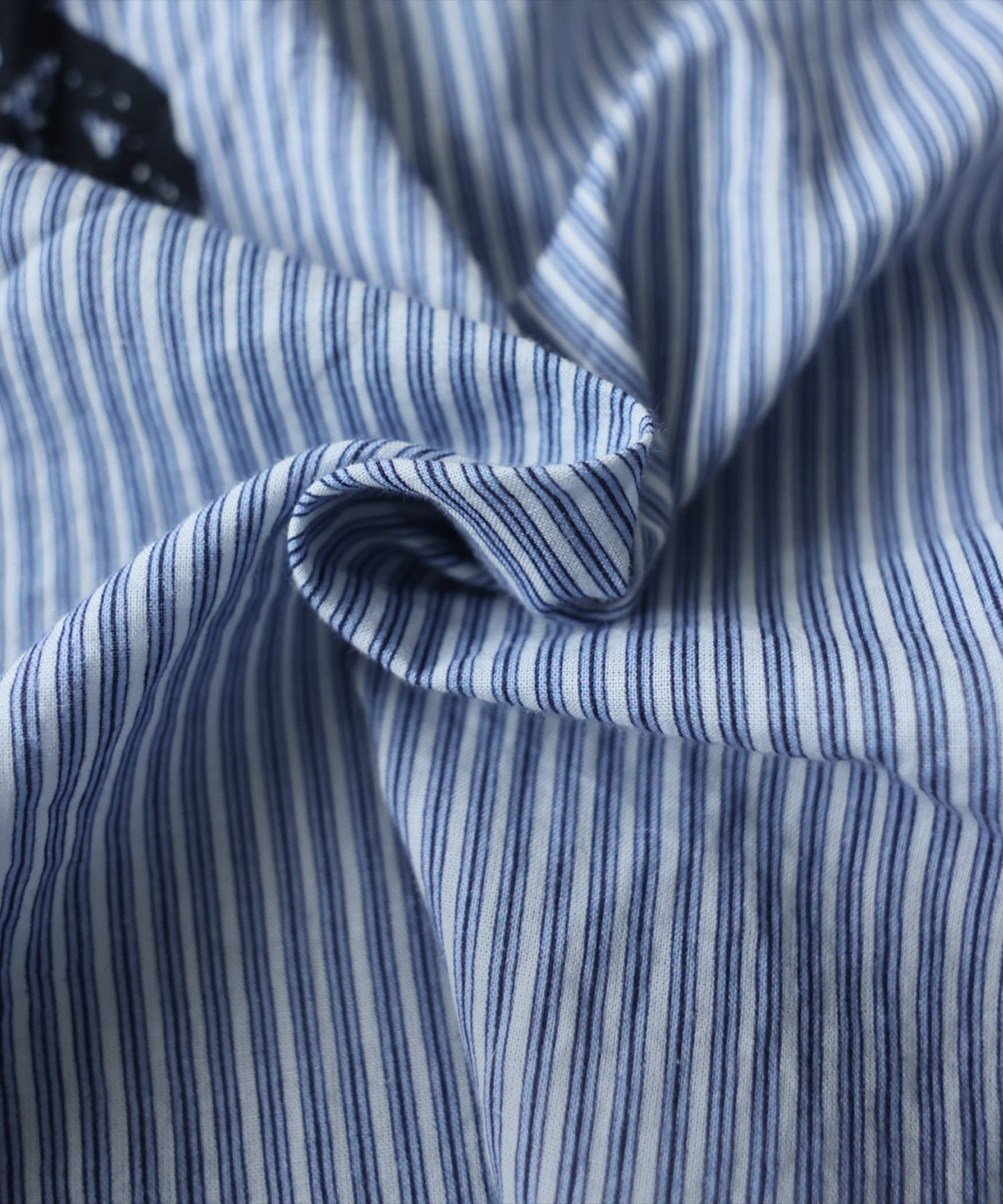 Striped And Floral Patterned 100% Cotton Shirt Ladies