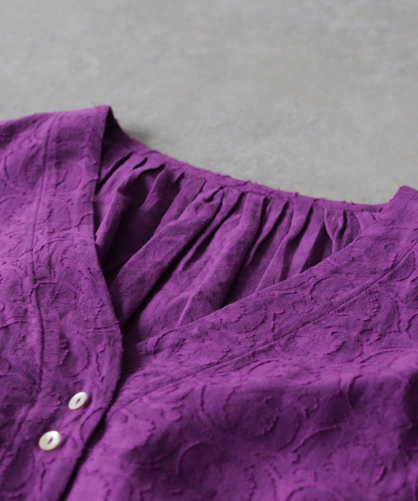 Kalamkari Pattern Jacquard Dolman Indian Cotton Shirt Ladies