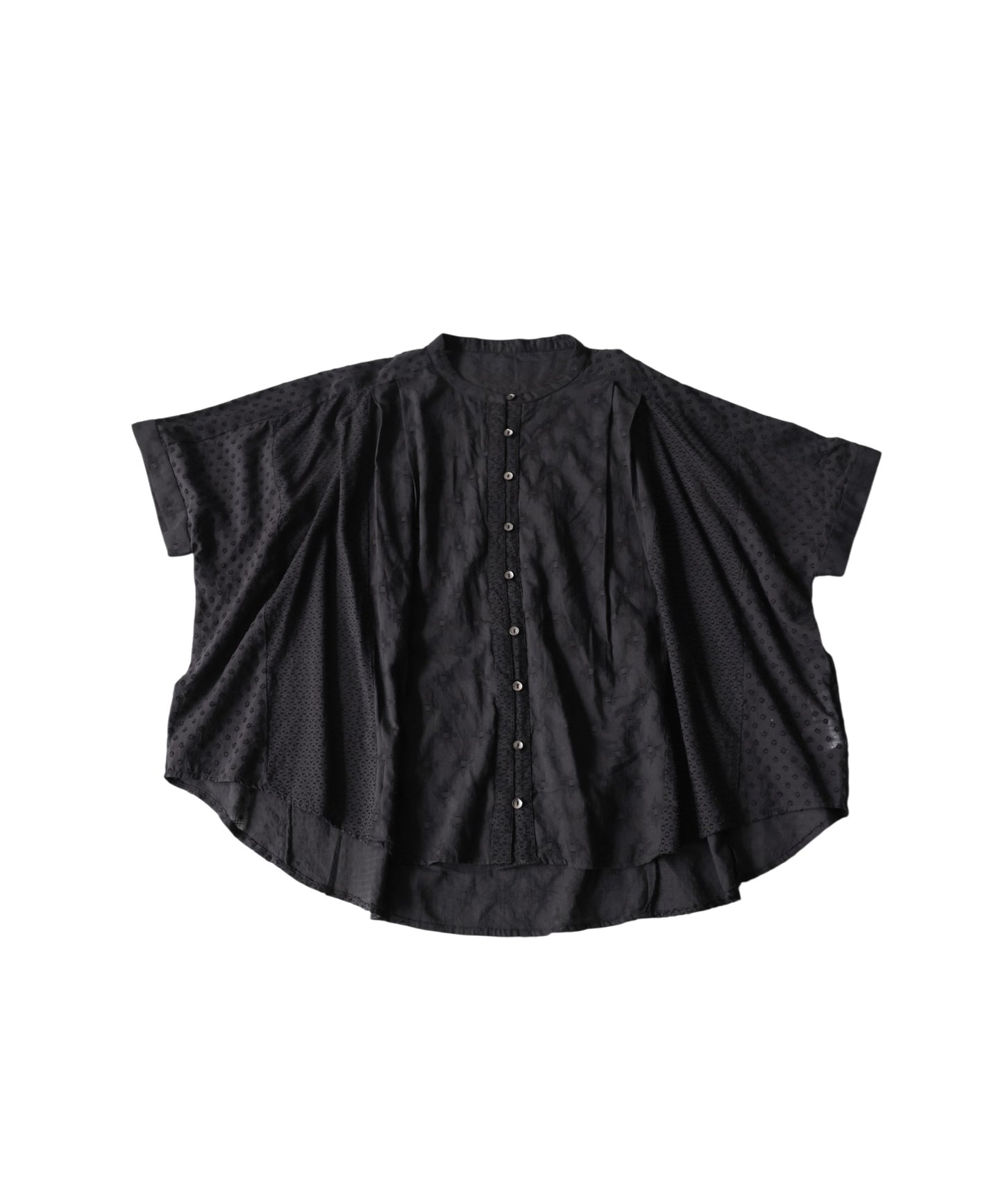 100% Cotton Dobby Weave Blouse Ladies