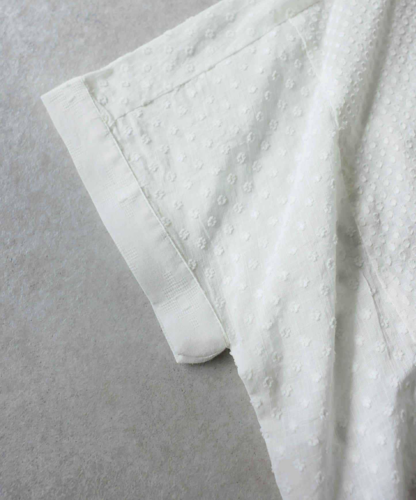 100% Cotton Dobby Weave Blouse Ladies