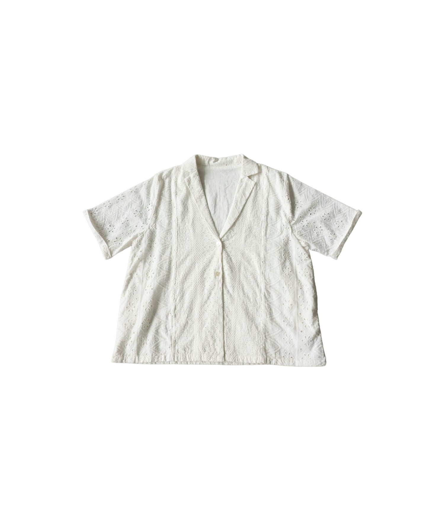 Indian Cotton Lace Shirt Jacket Ladies