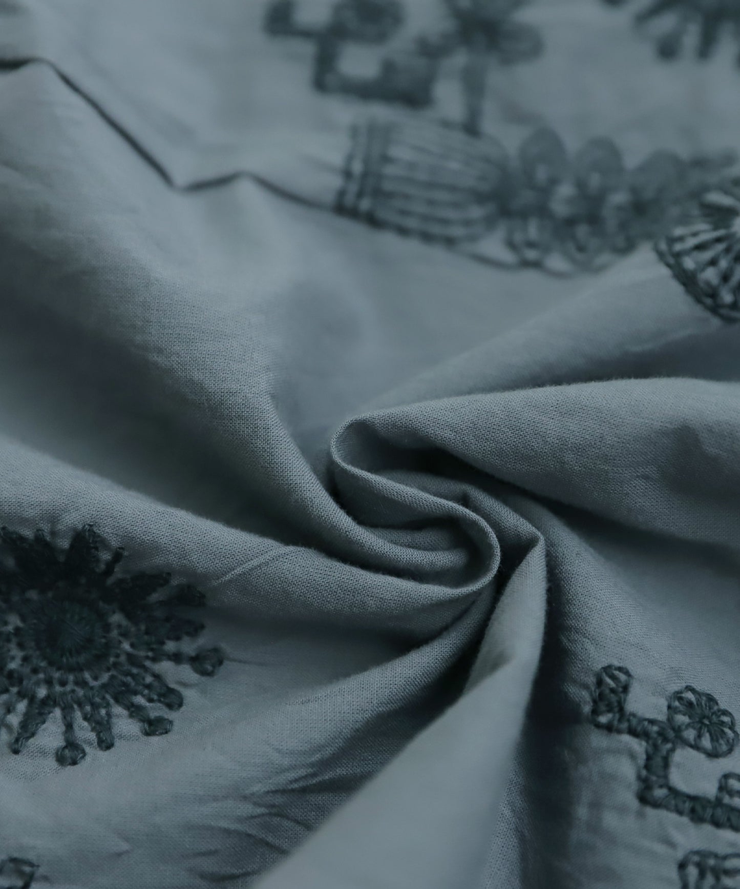 Ladies Indian Cotton Embroidery Shirt