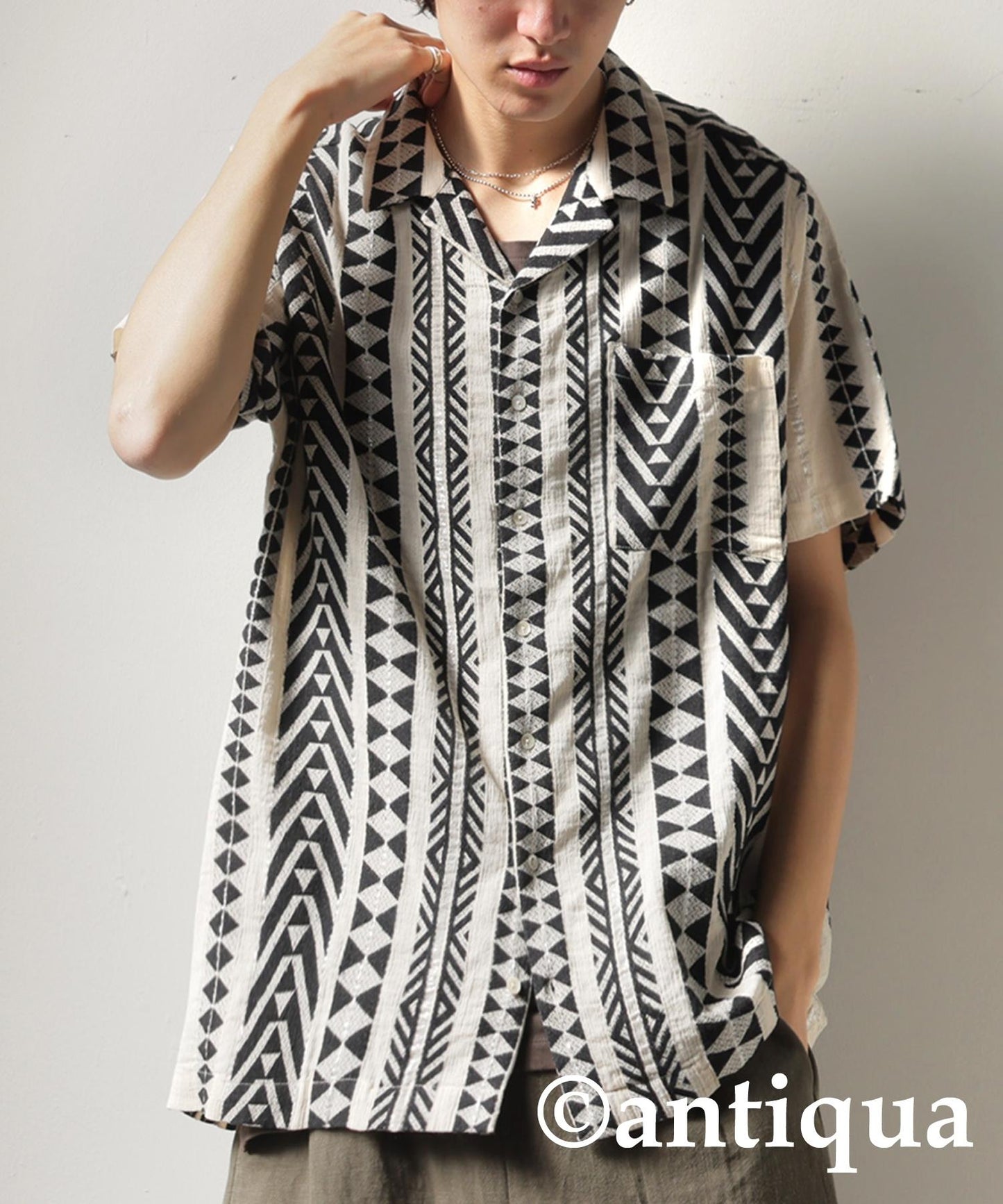 Men's Ethnic Pattern Shirt